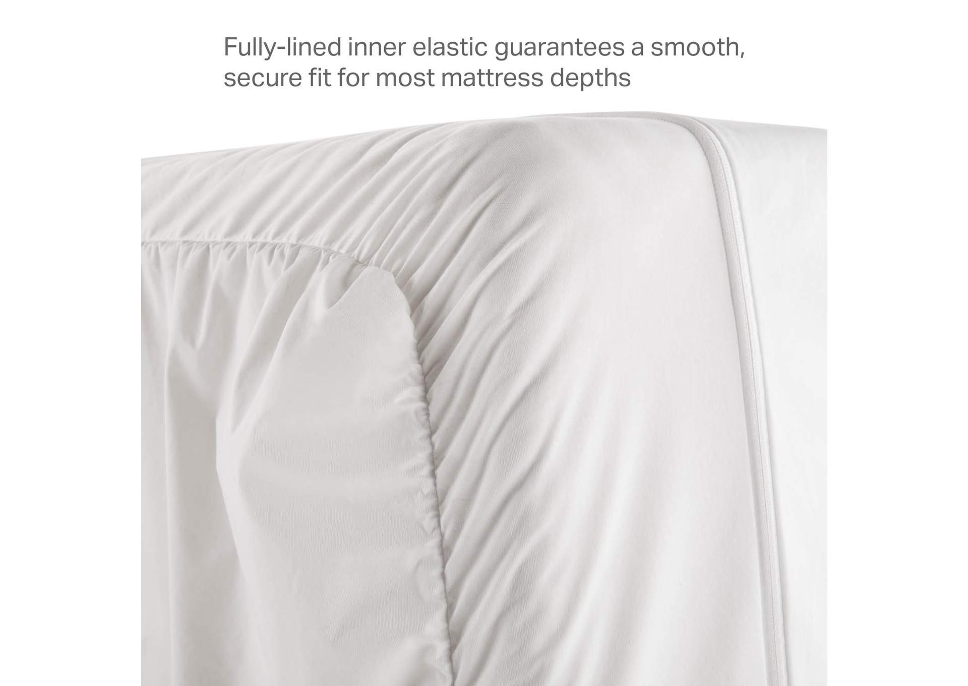 Weekender Hotel-Grade Encasement Queen Mattress Protector,Malouf