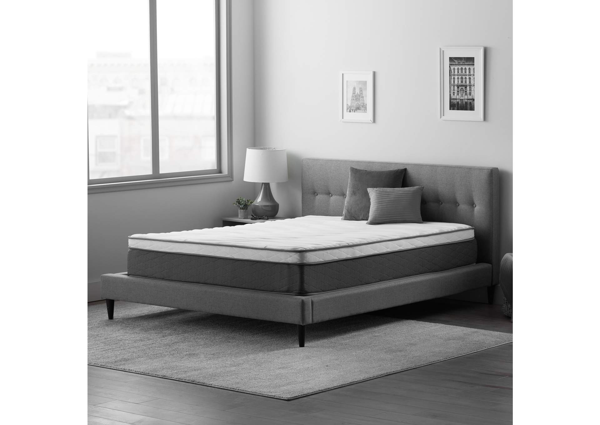 12" Hybrid Mattress, Plush - Twin,Malouf