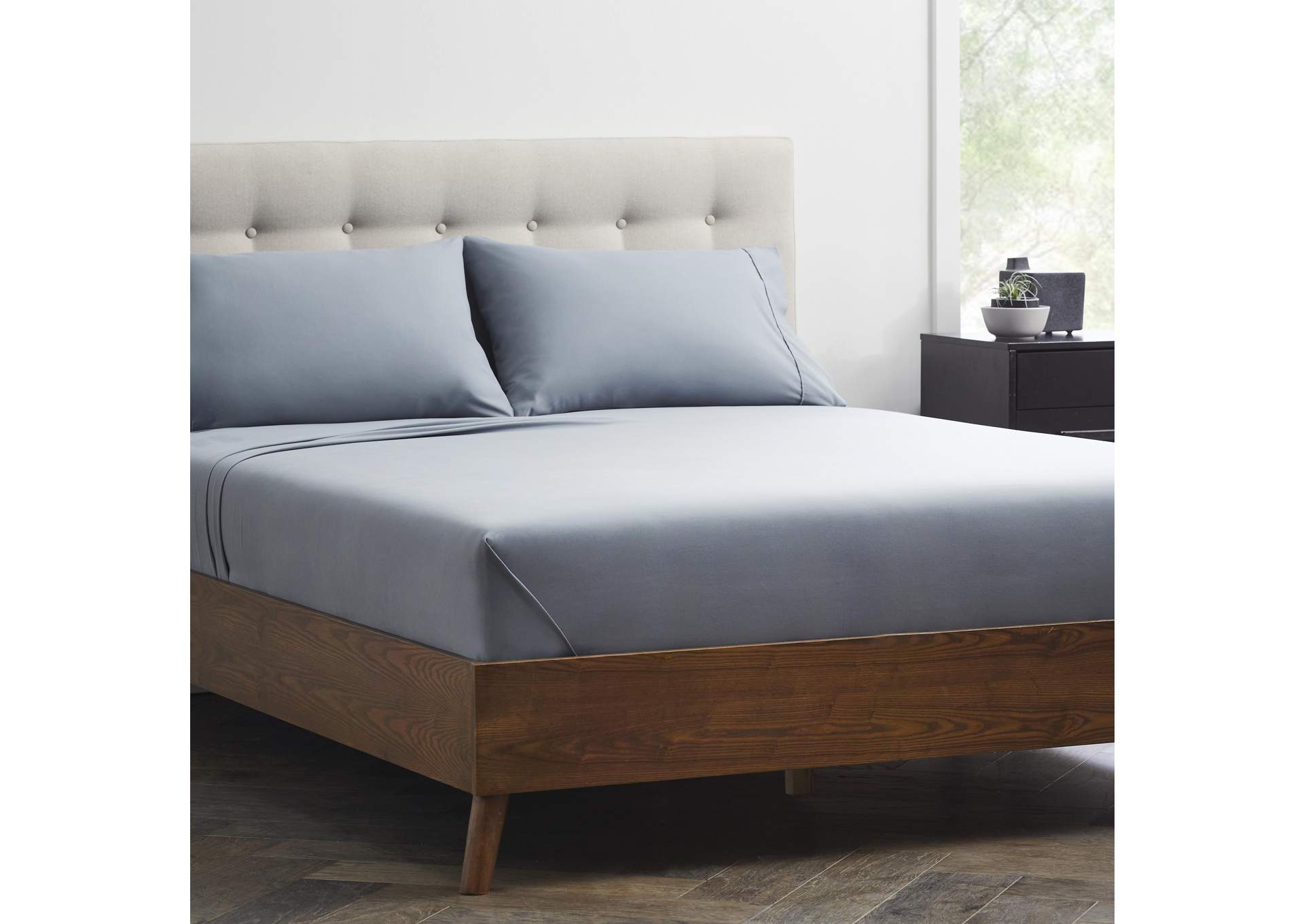 600 Thread Count Cotton - Blend Sheet Set - California King,Malouf
