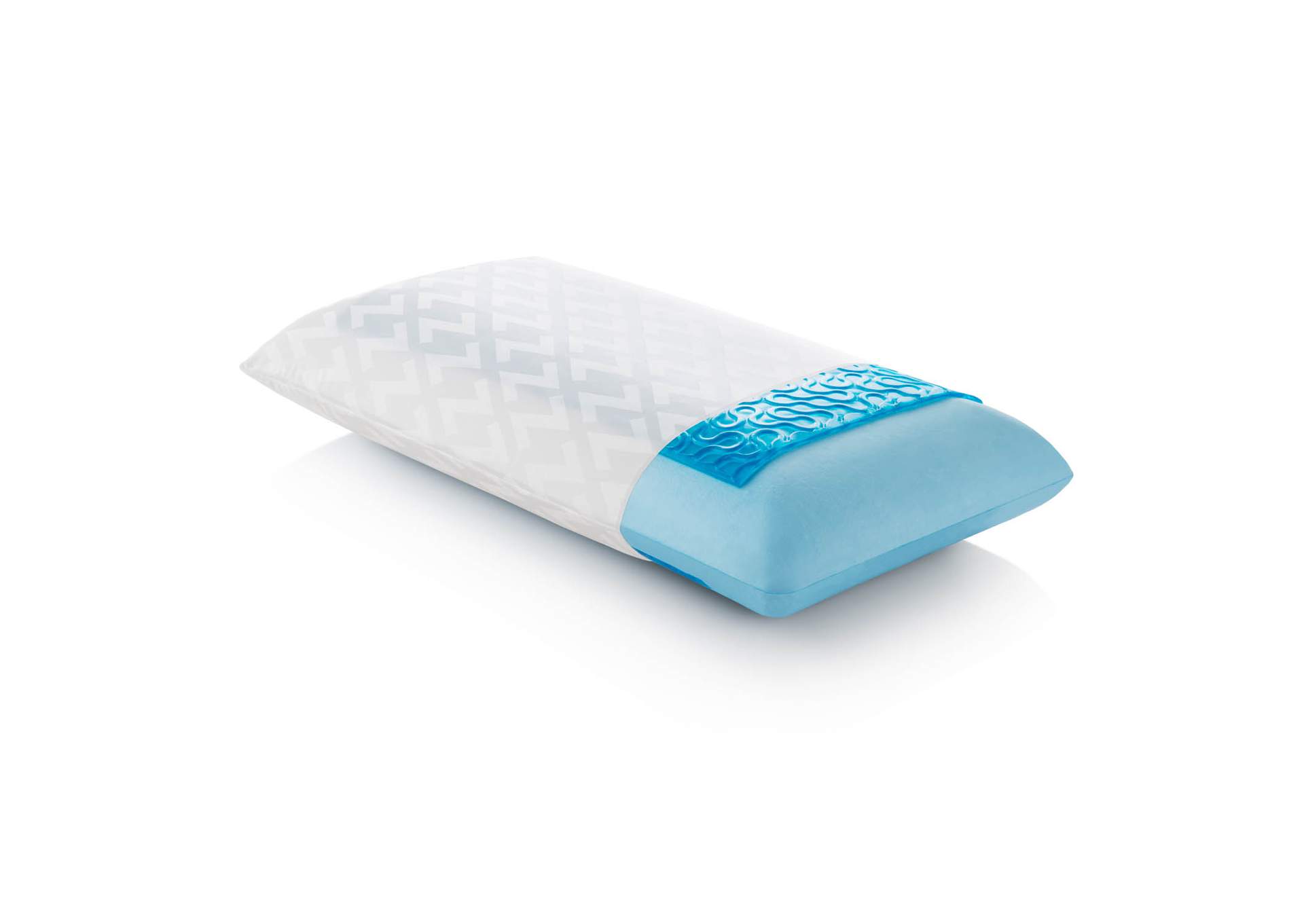 Malouf Gel Dough + Dual Z Gel Pillow - King High Loft Size,Malouf