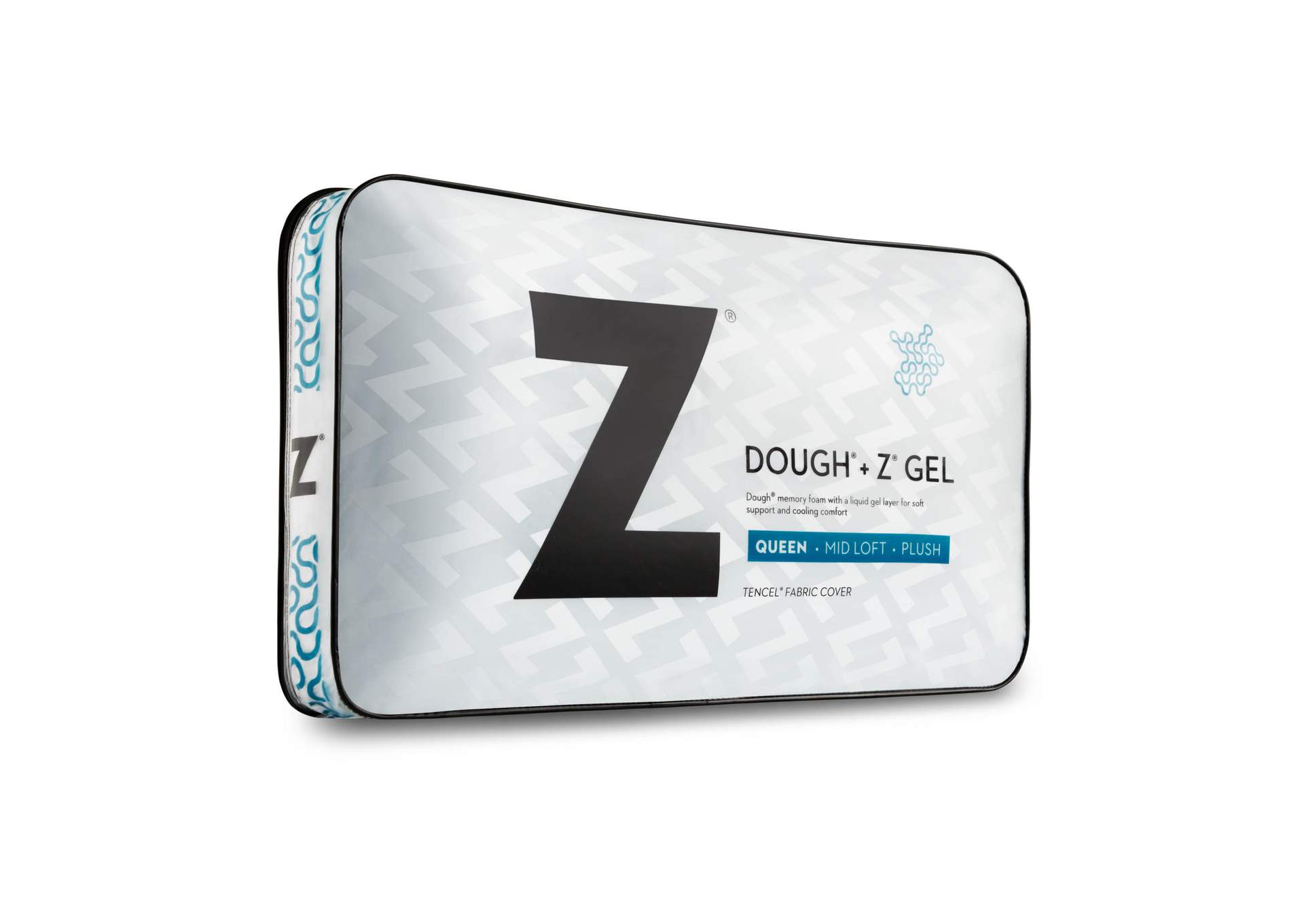 Malouf Dough + Z Gel Pillow - King High Loft Size,Malouf