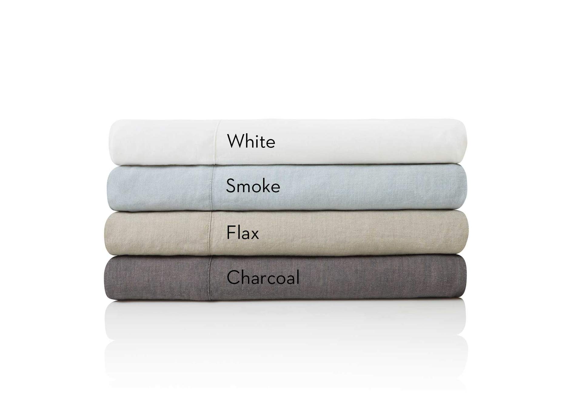 Malouf Flax French Linen Linens - Queen Pillowcase Size,Malouf