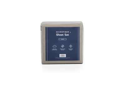 Image for Double - Brushed Microfiber Sheet Set - California King