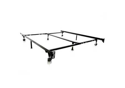 Malouf Low Profile Adjustable Bed Frame - Twin Glides Size