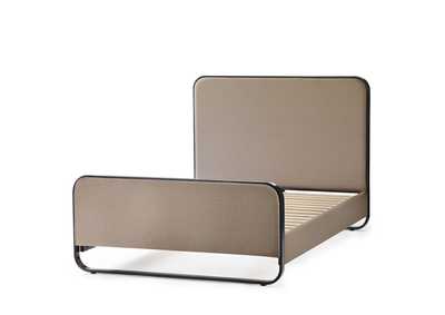 Image for Malouf Charcoal Godfrey Designer Full Bed