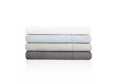 Malouf White French Linen Linens - King Size