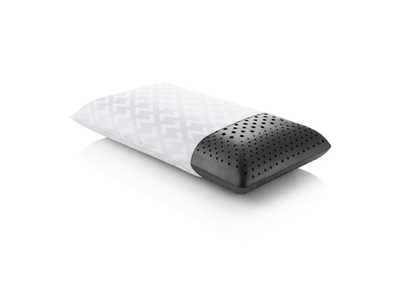 Image for Malouf Zoned Dough + Bamboo Charcoal Pillow - King High Loft Size