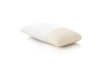 Image for Malouf Zoned Talalay Latex Pillow - Queen Low Loft Plush Size