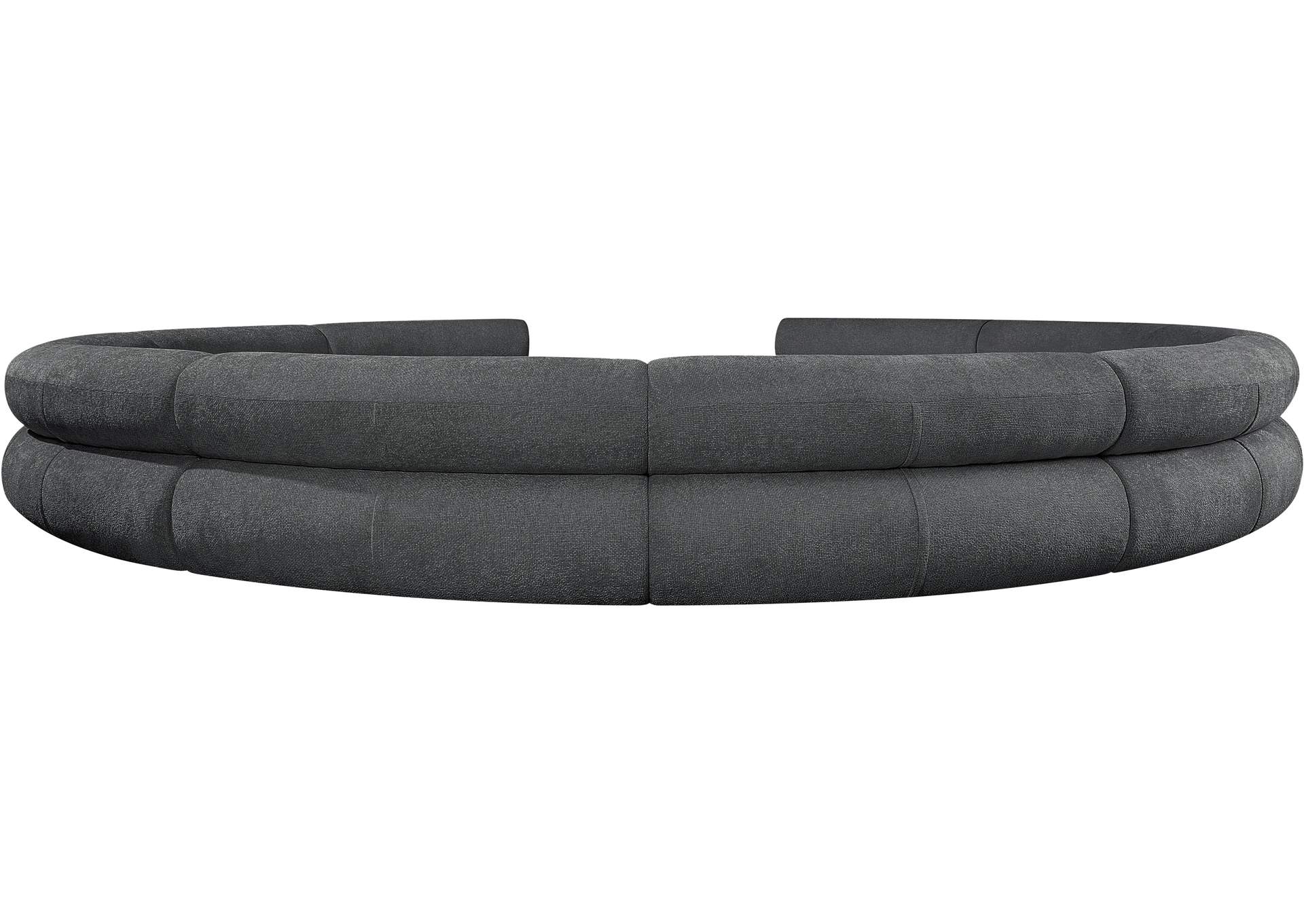Bale Grey Chenille Fabric Modular Sofa,Meridian Furniture