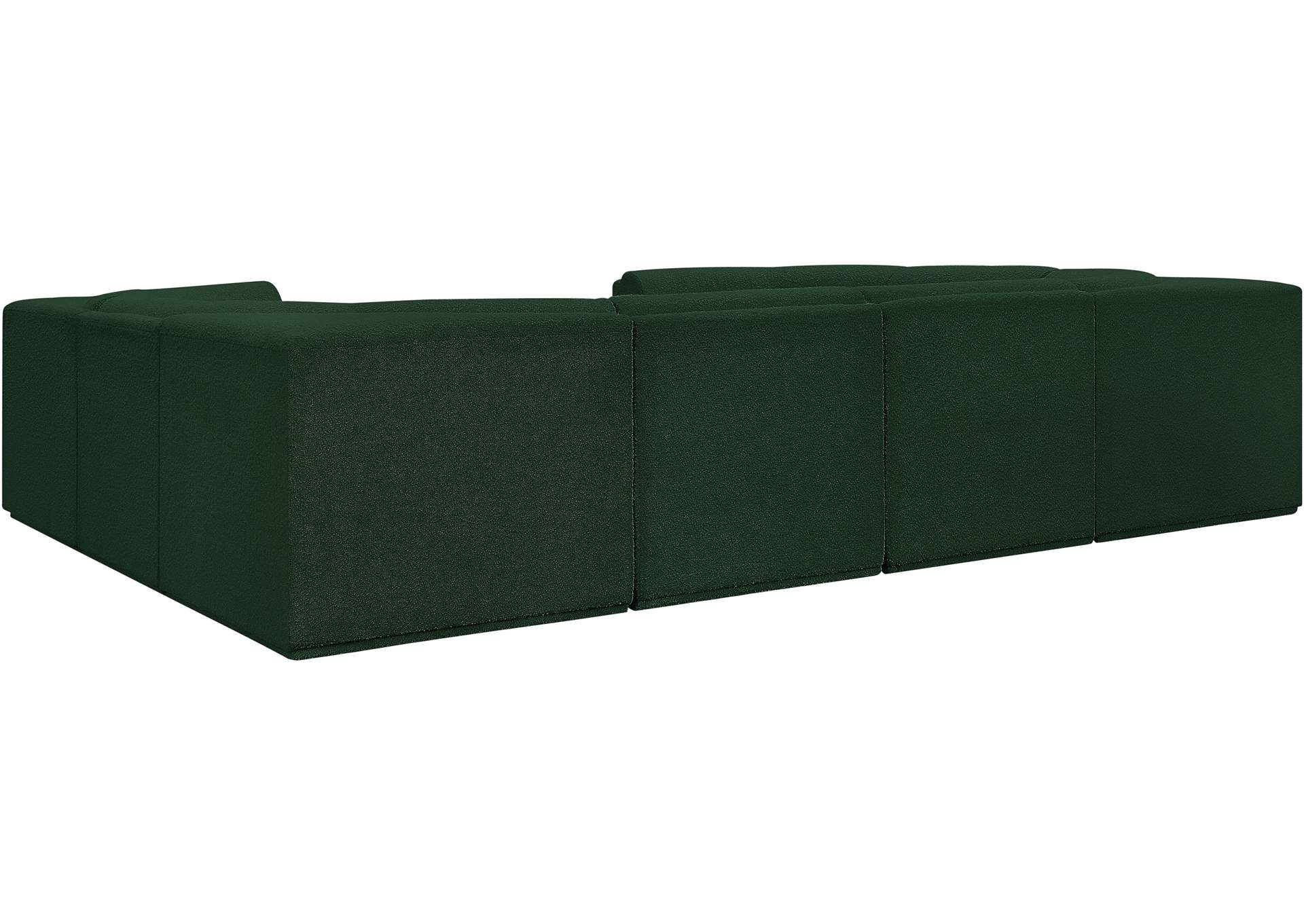 Ollie Green Boucle Fabric Modular Sectional,Meridian Furniture