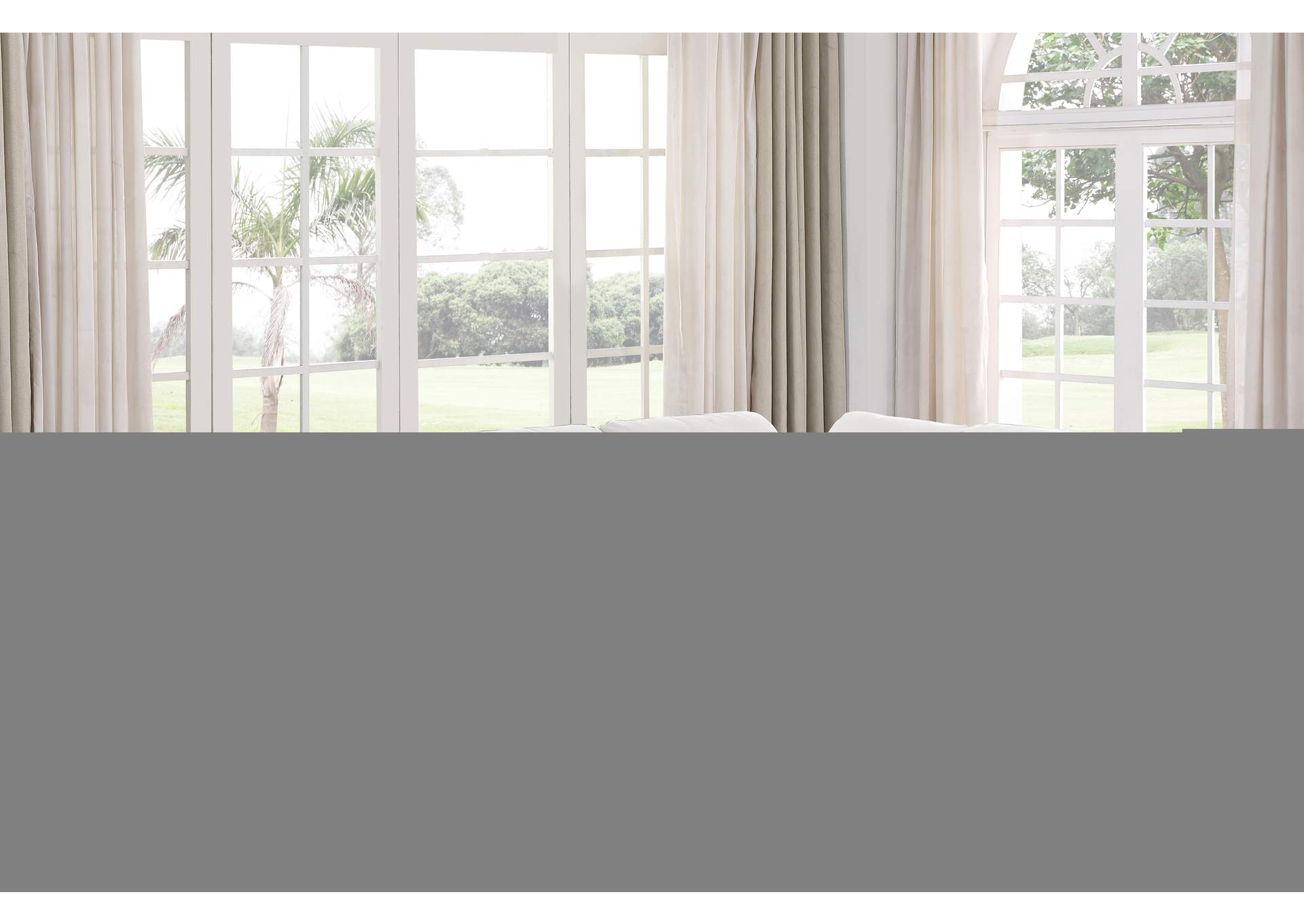 Indulge Cream Velvet Modular Sectional,Meridian Furniture