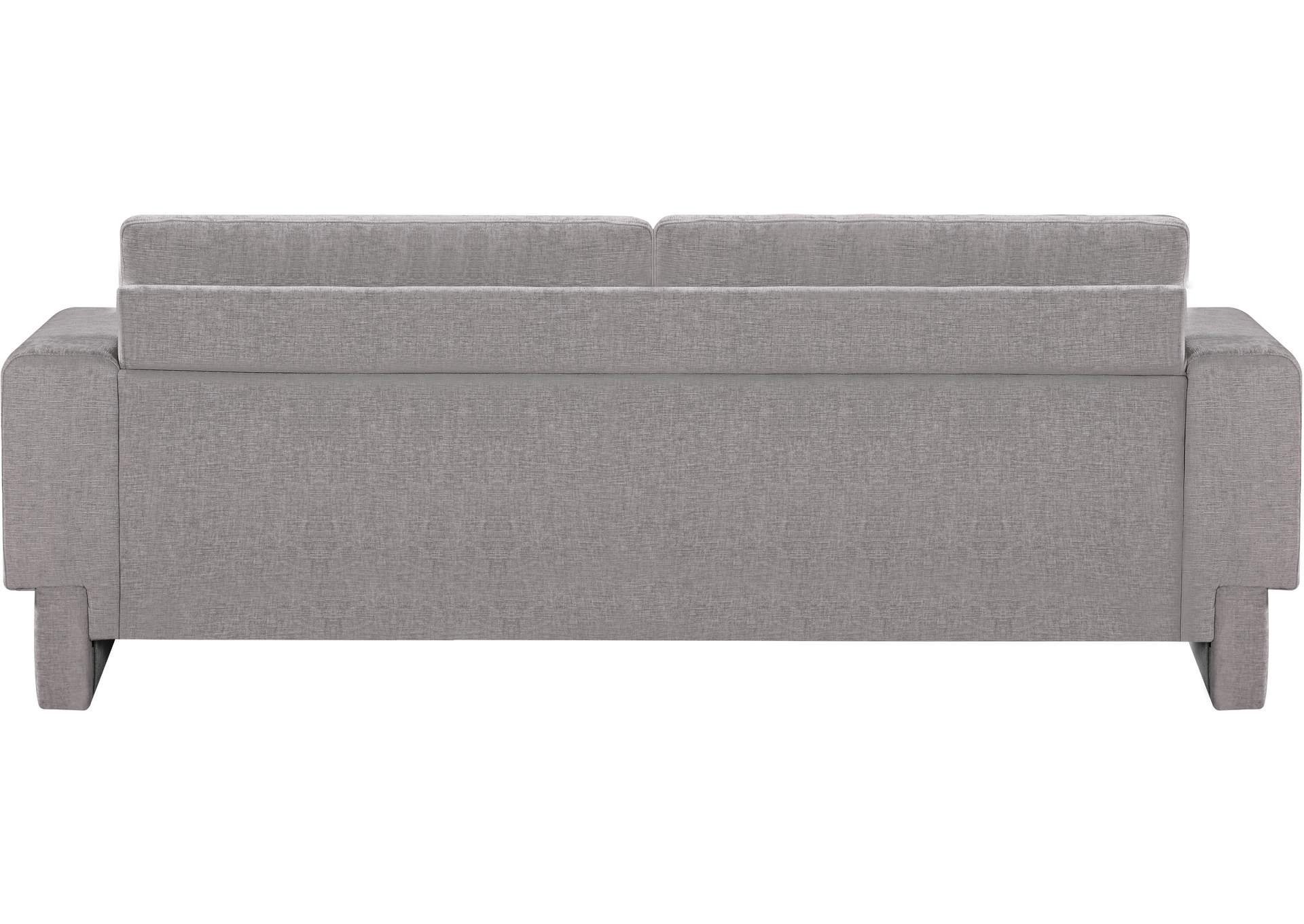 Madeline Grey Chenille Fabric Sofa,Meridian Furniture