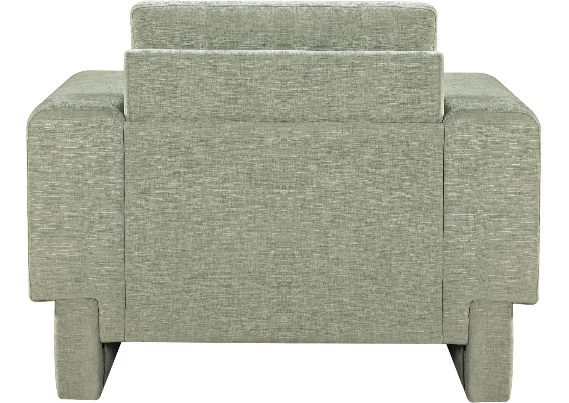 Madeline Mint Chenille Fabric Chair,Meridian Furniture