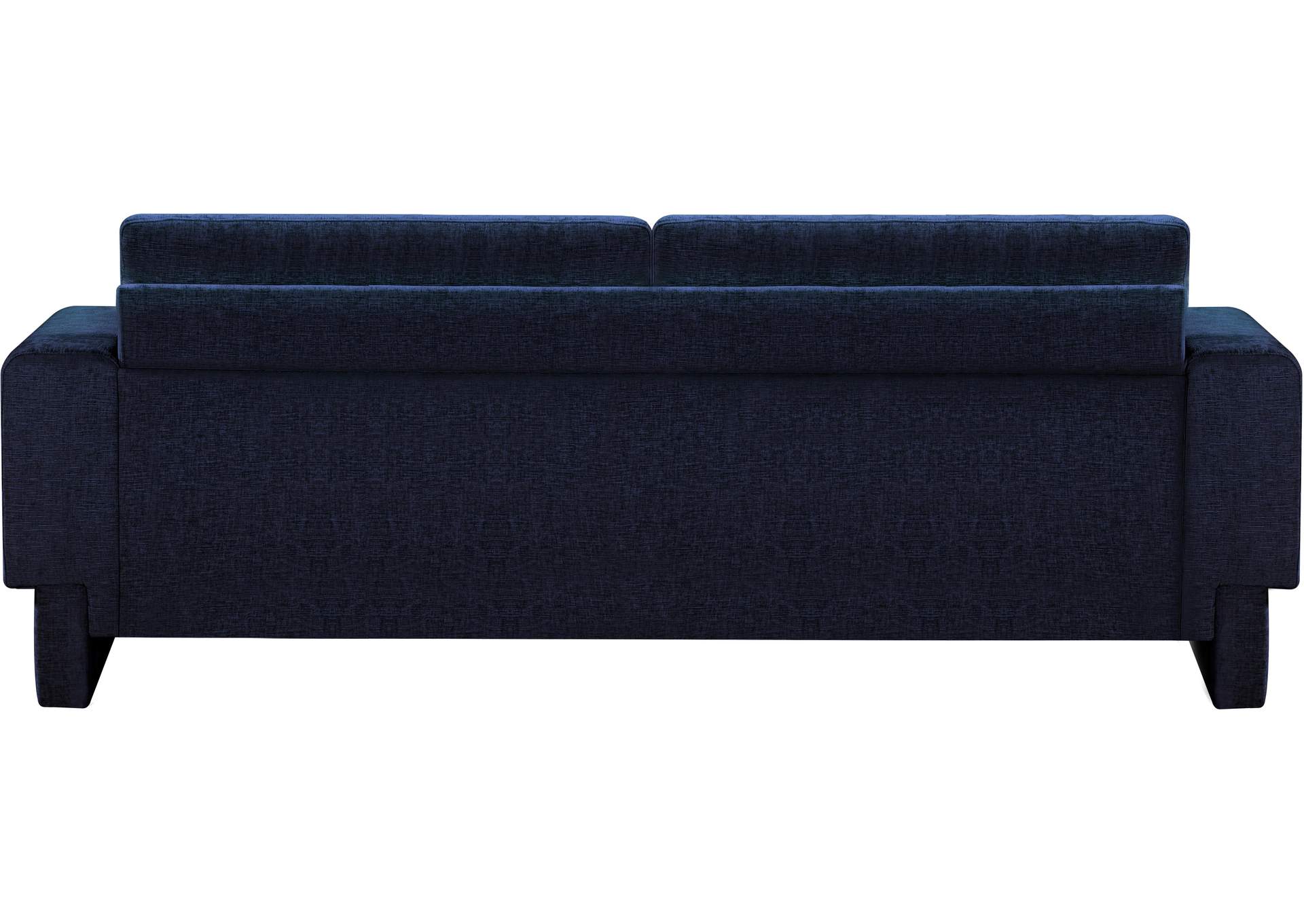 Madeline Navy Chenille Fabric Sofa,Meridian Furniture