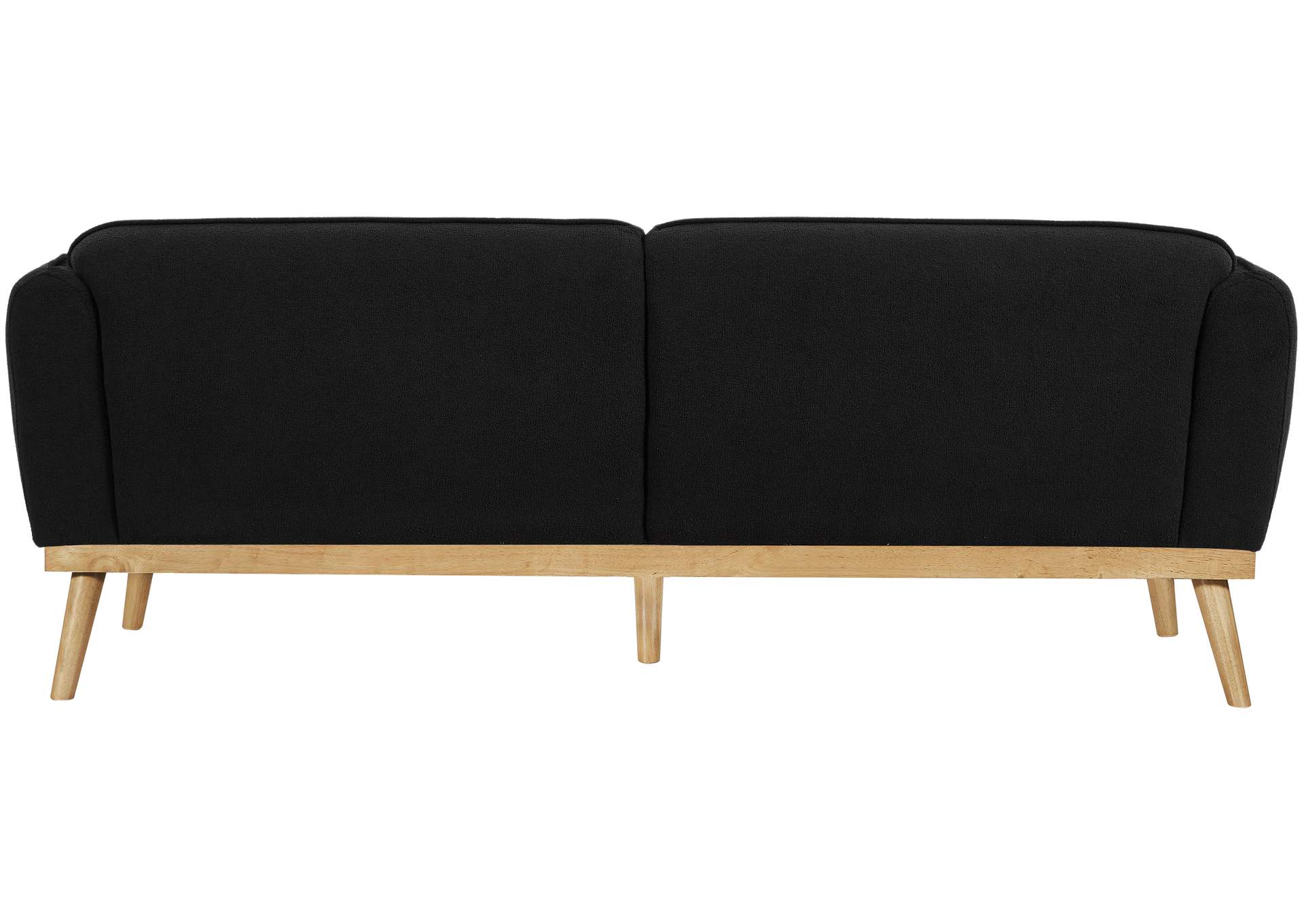 Nolita Black Boucle Fabric Sofa,Meridian Furniture