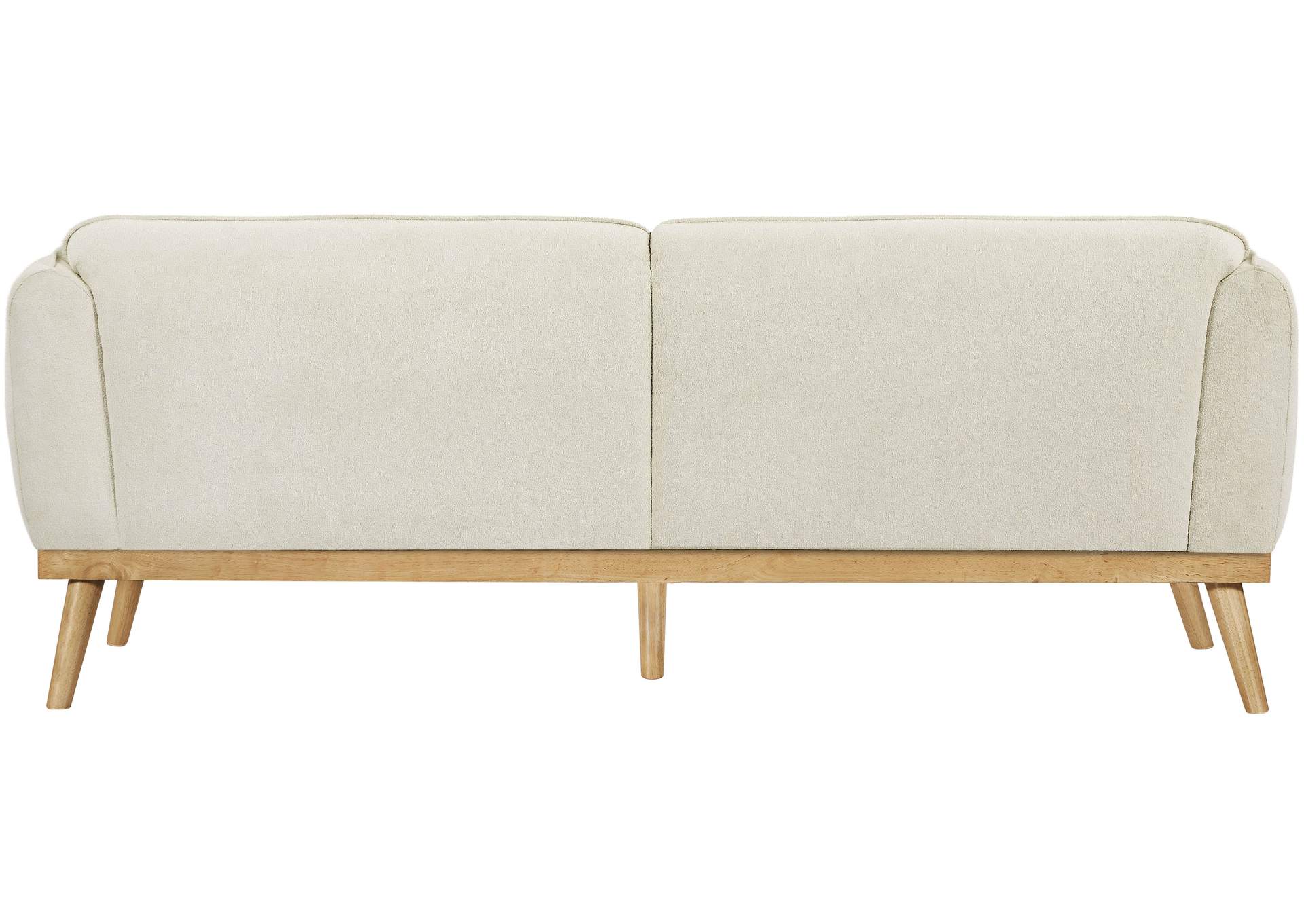 Nolita Cream Boucle Fabric Sofa,Meridian Furniture