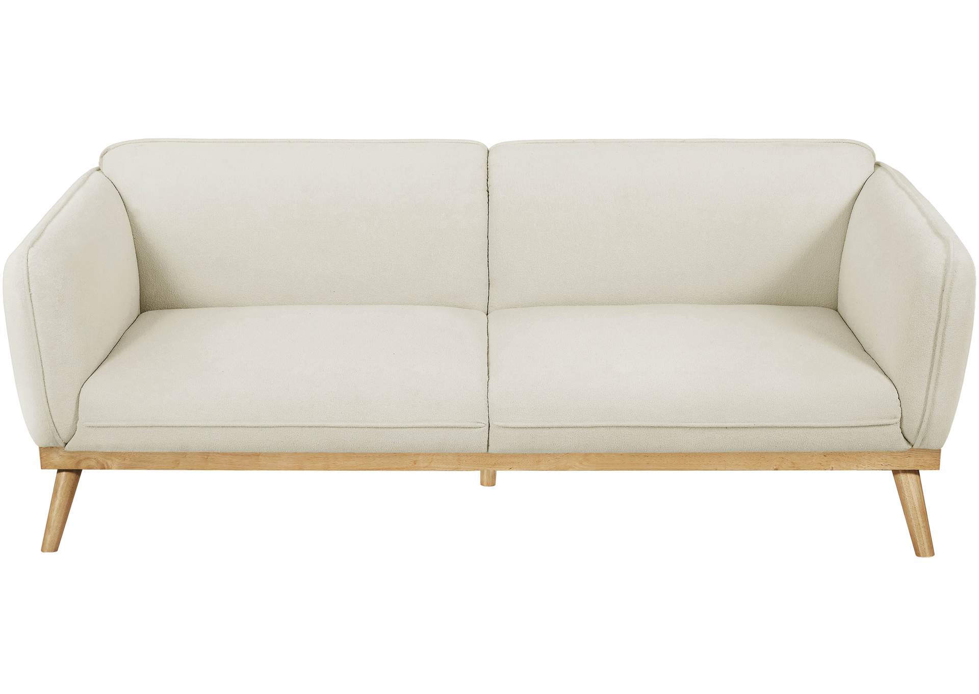 Nolita Cream Boucle Fabric Sofa,Meridian Furniture