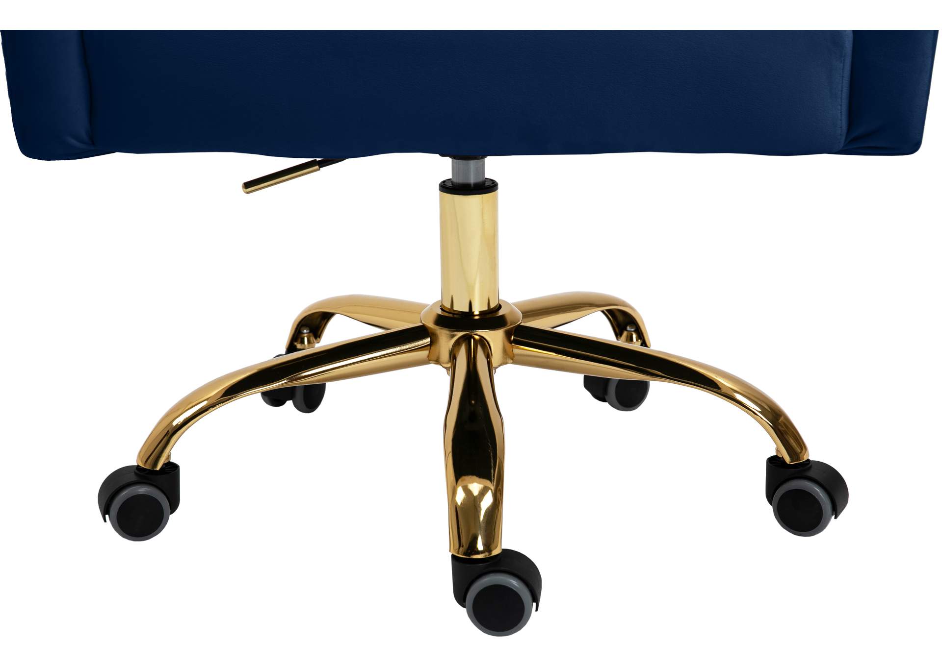 Navy blue and gold office online chair