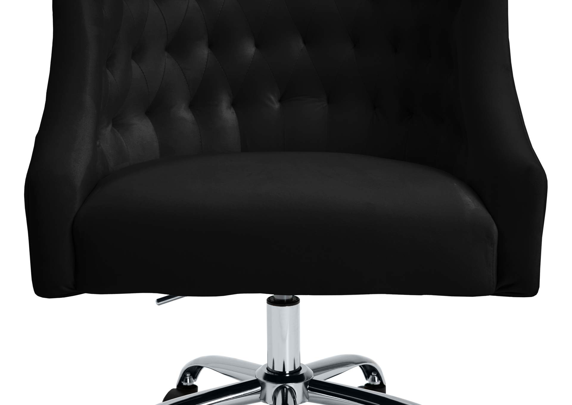 Arden Black Velvet Office Chair First Choice Furniture