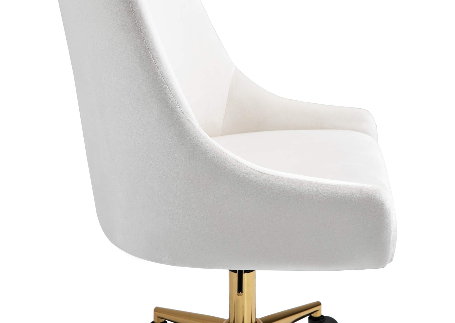 Karina Navy Velvet Office Chair Amazing Furniture Downtown Norwich, CT