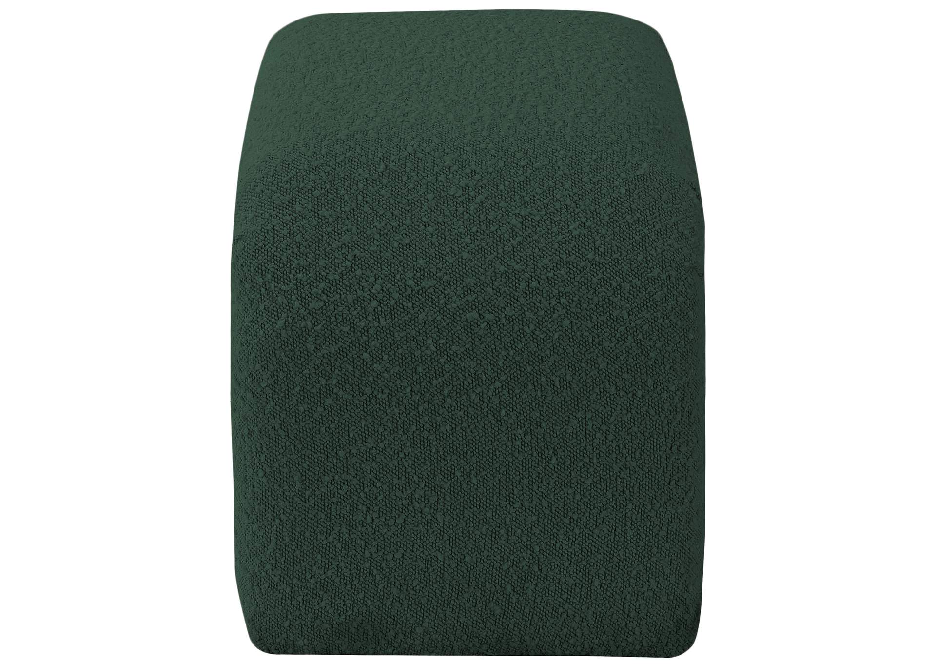 Niagara Green Boucle Fabric Bench,Meridian Furniture