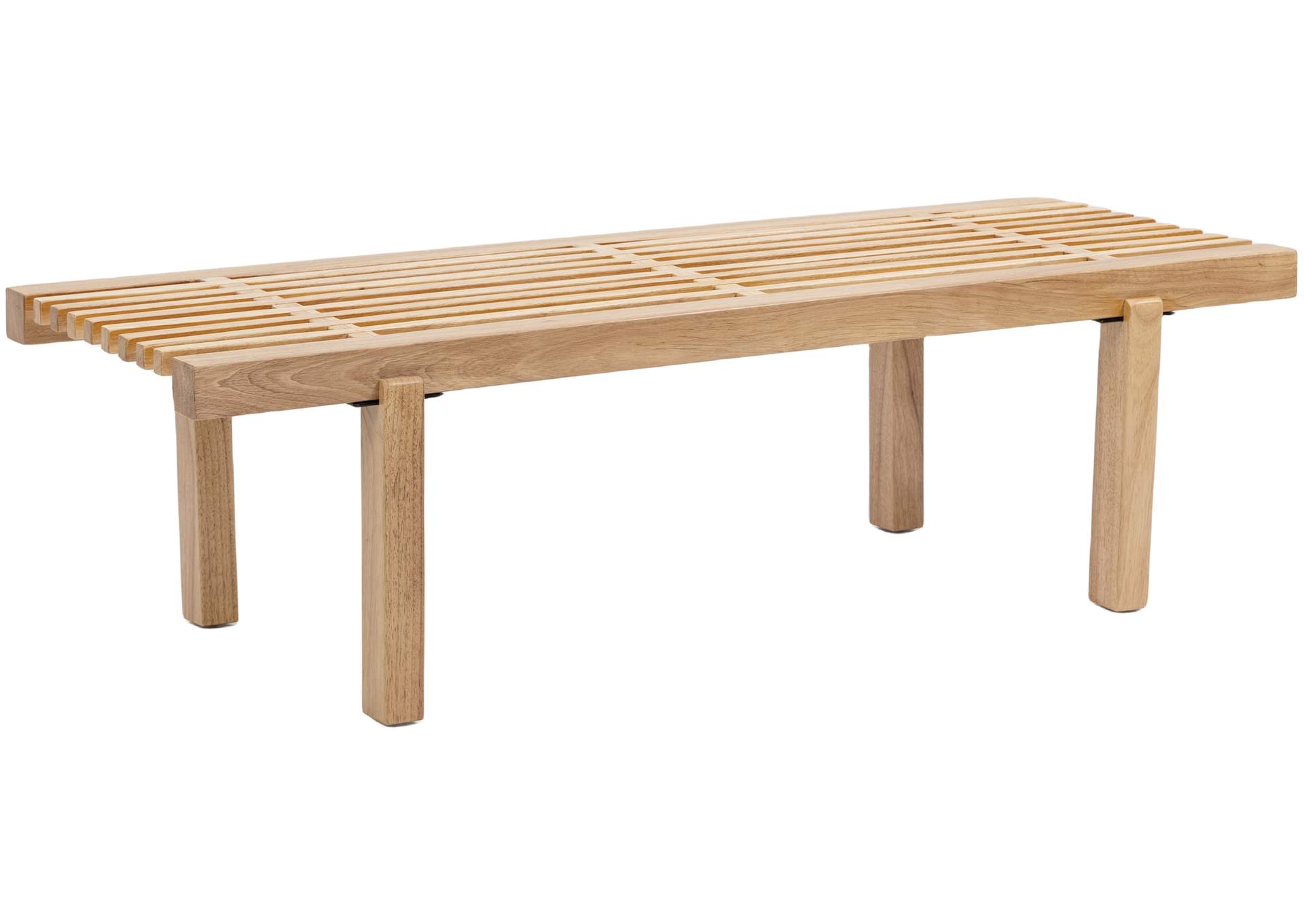 Naya Cream Chennile Fabric Bench,Meridian Furniture