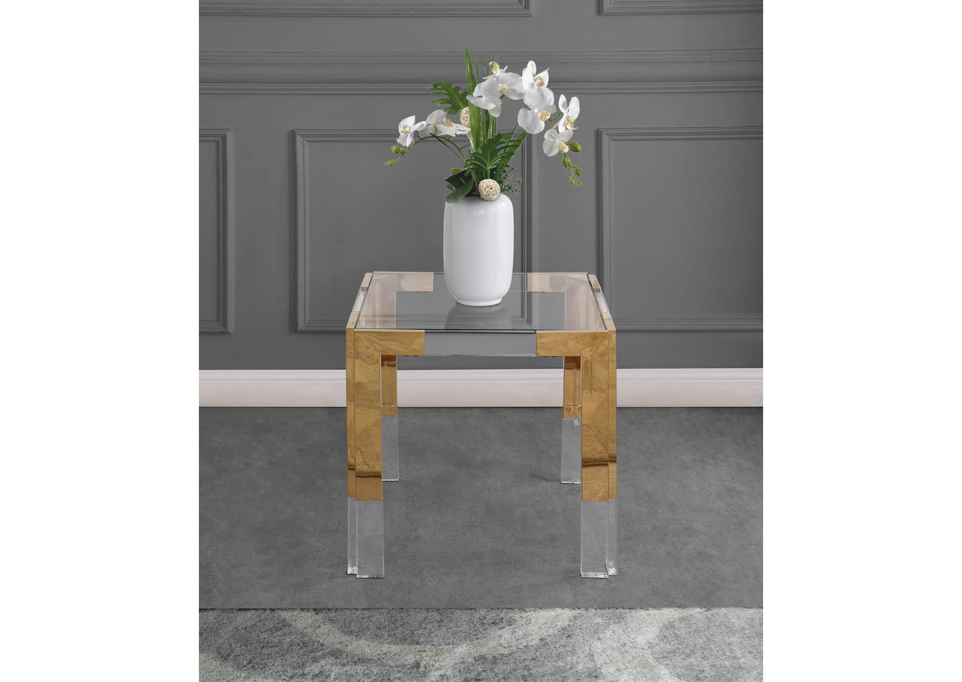 Casper End Table,Meridian Furniture