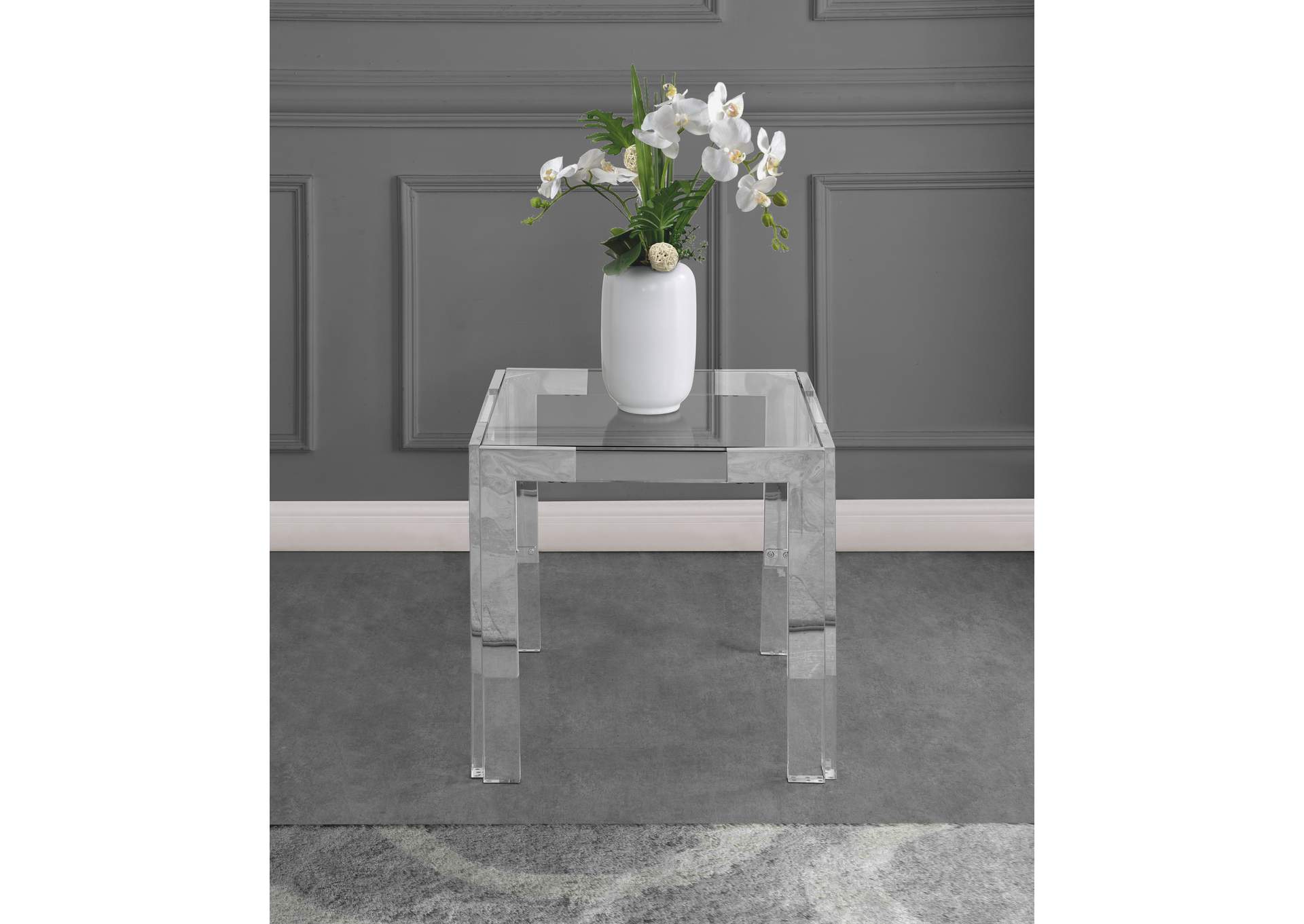 Casper End Table,Meridian Furniture