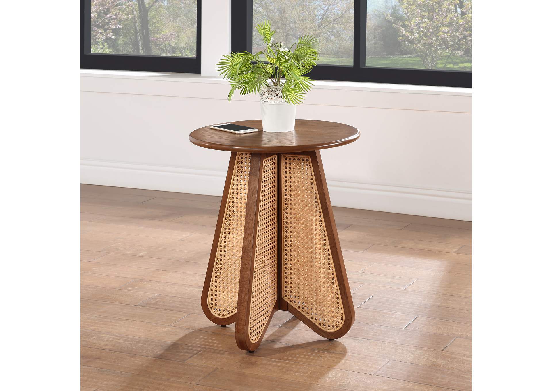 Butterfly End Table,Meridian Furniture