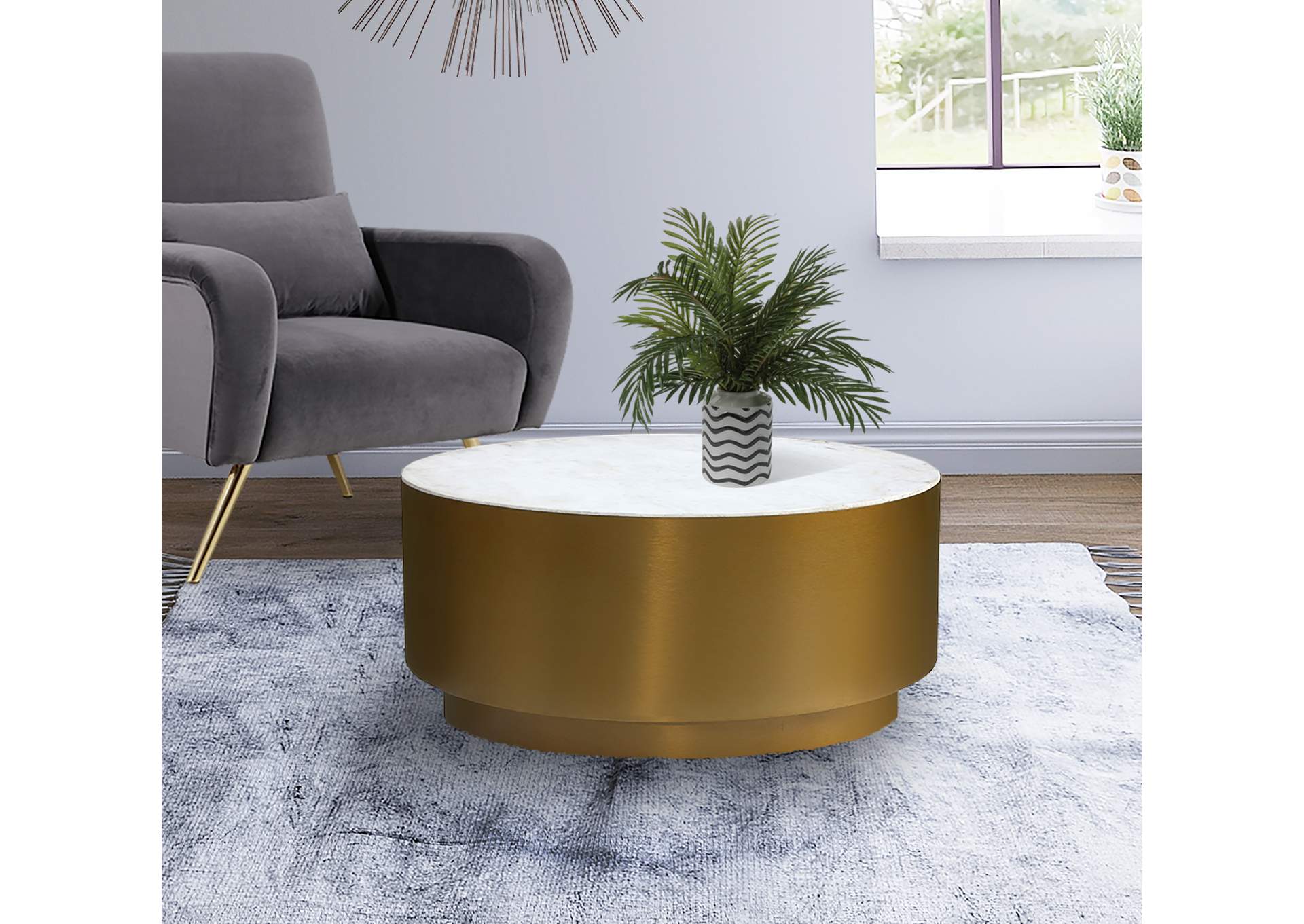 Presley Coffee Table,Meridian Furniture