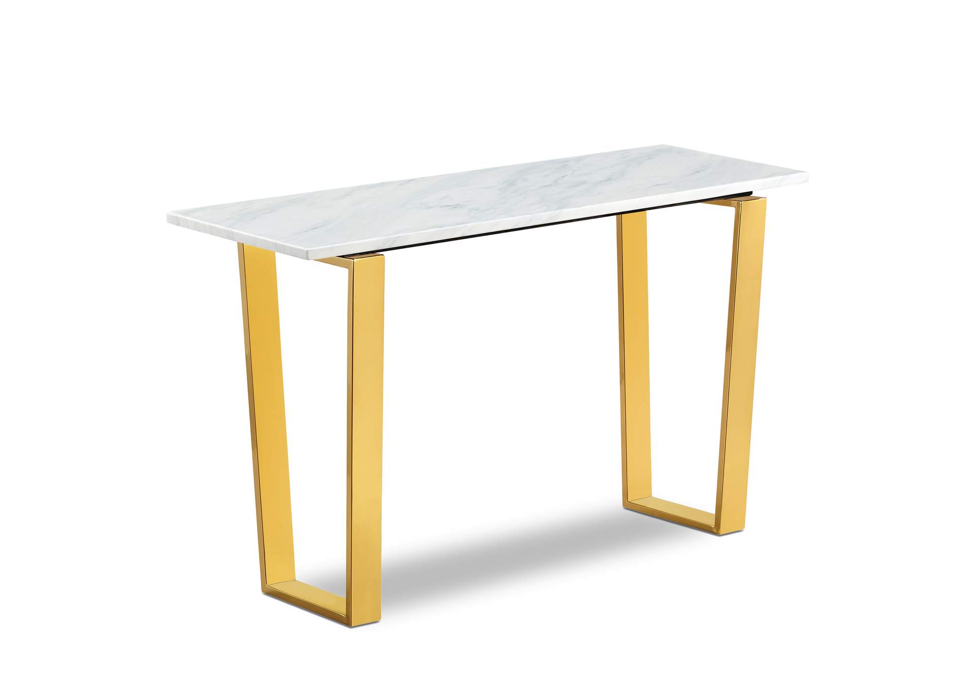 Cameron Gold Console Table,Meridian Furniture