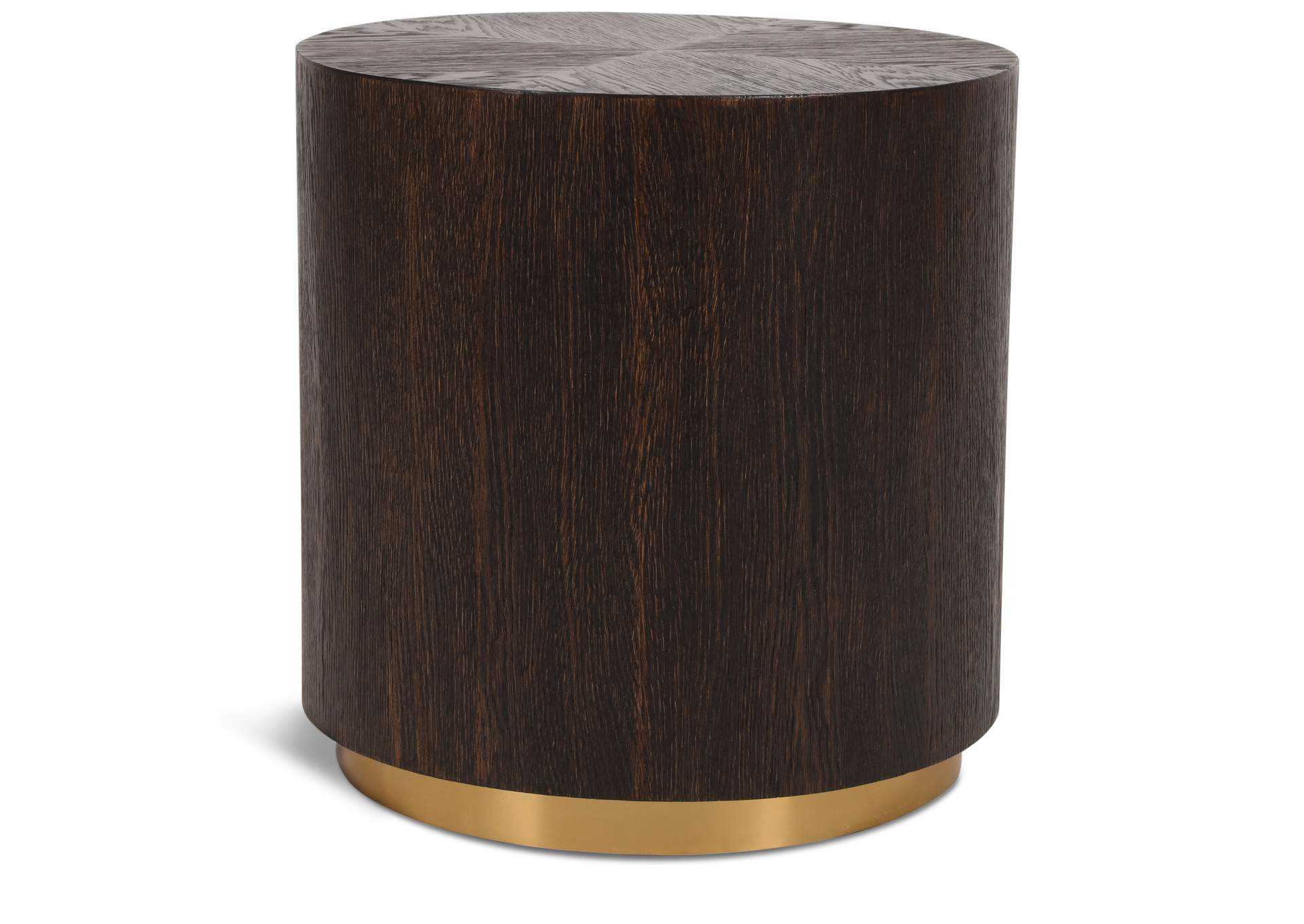 Nile Brown Oak End Table,Meridian Furniture