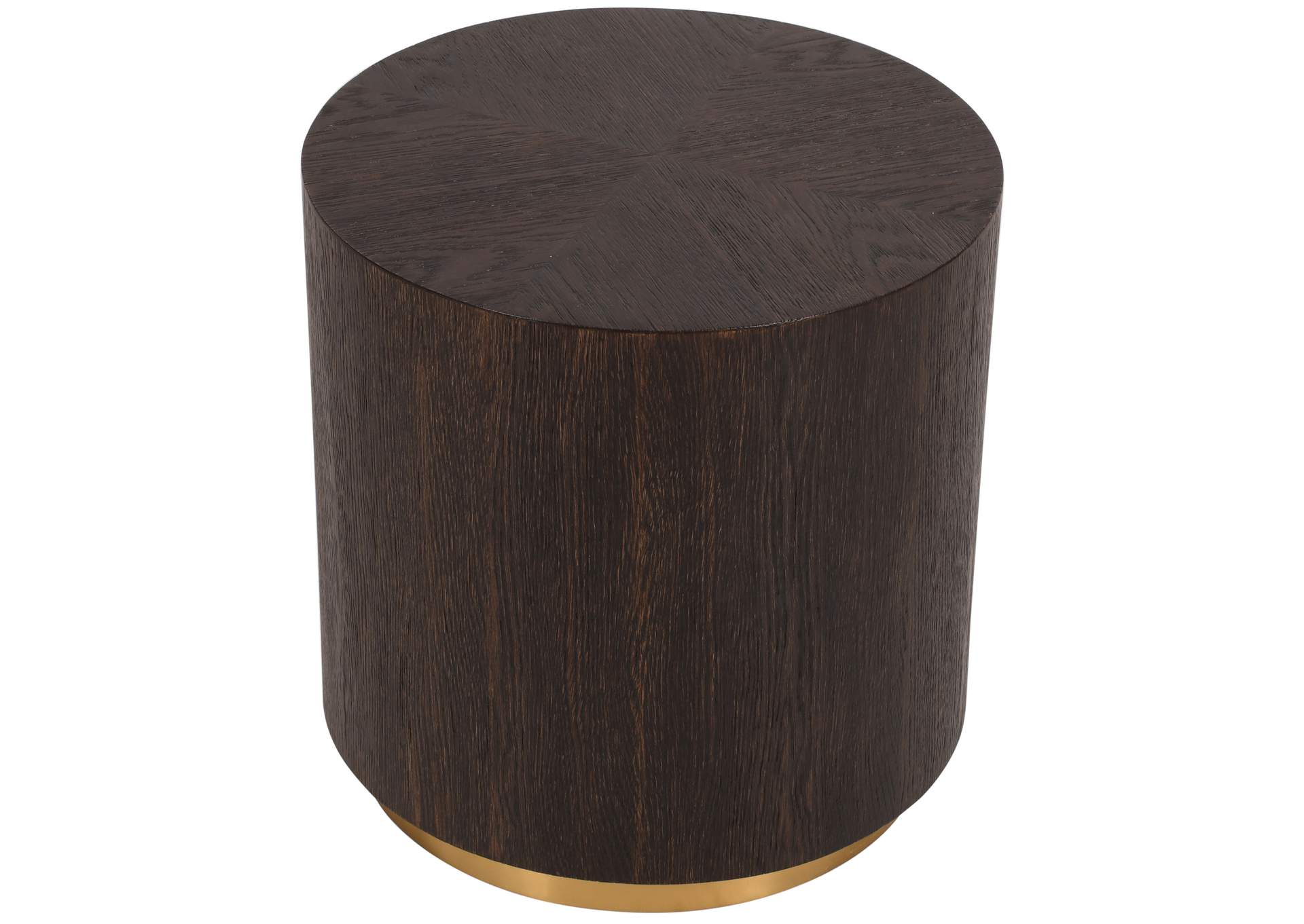 Nile Brown Oak End Table,Meridian Furniture