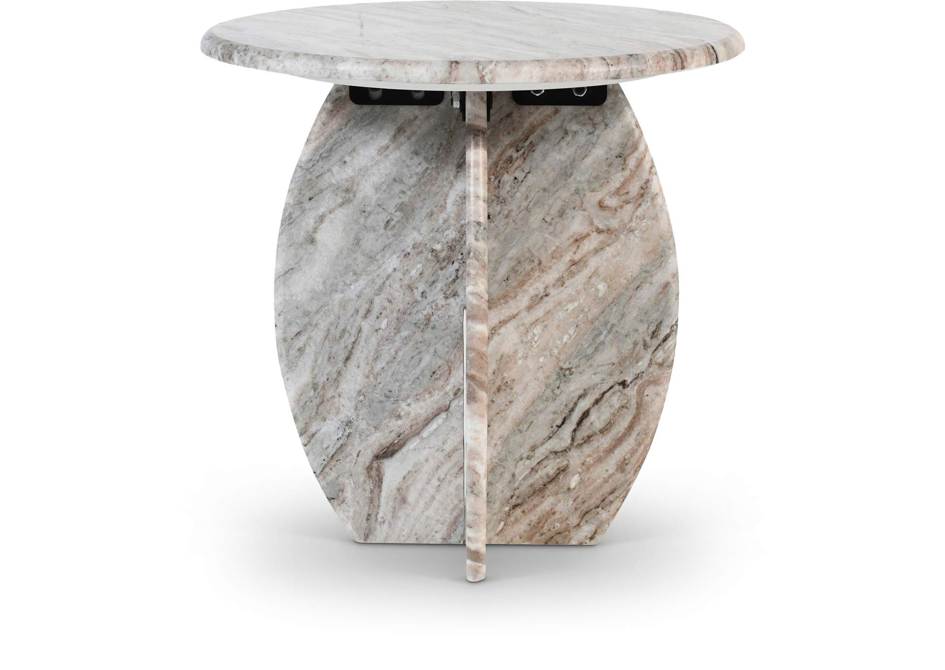 Formentera Brown End Table,Meridian Furniture