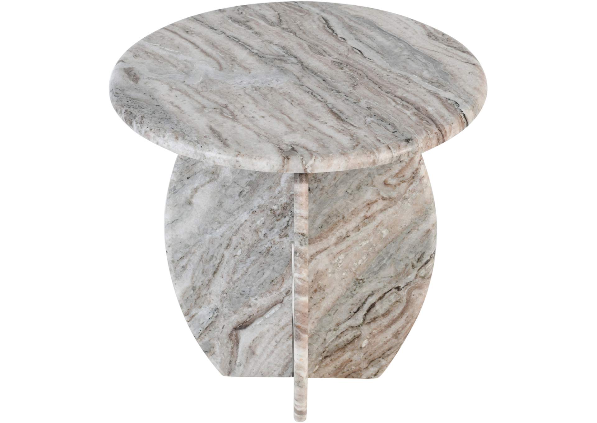 Formentera Brown End Table,Meridian Furniture