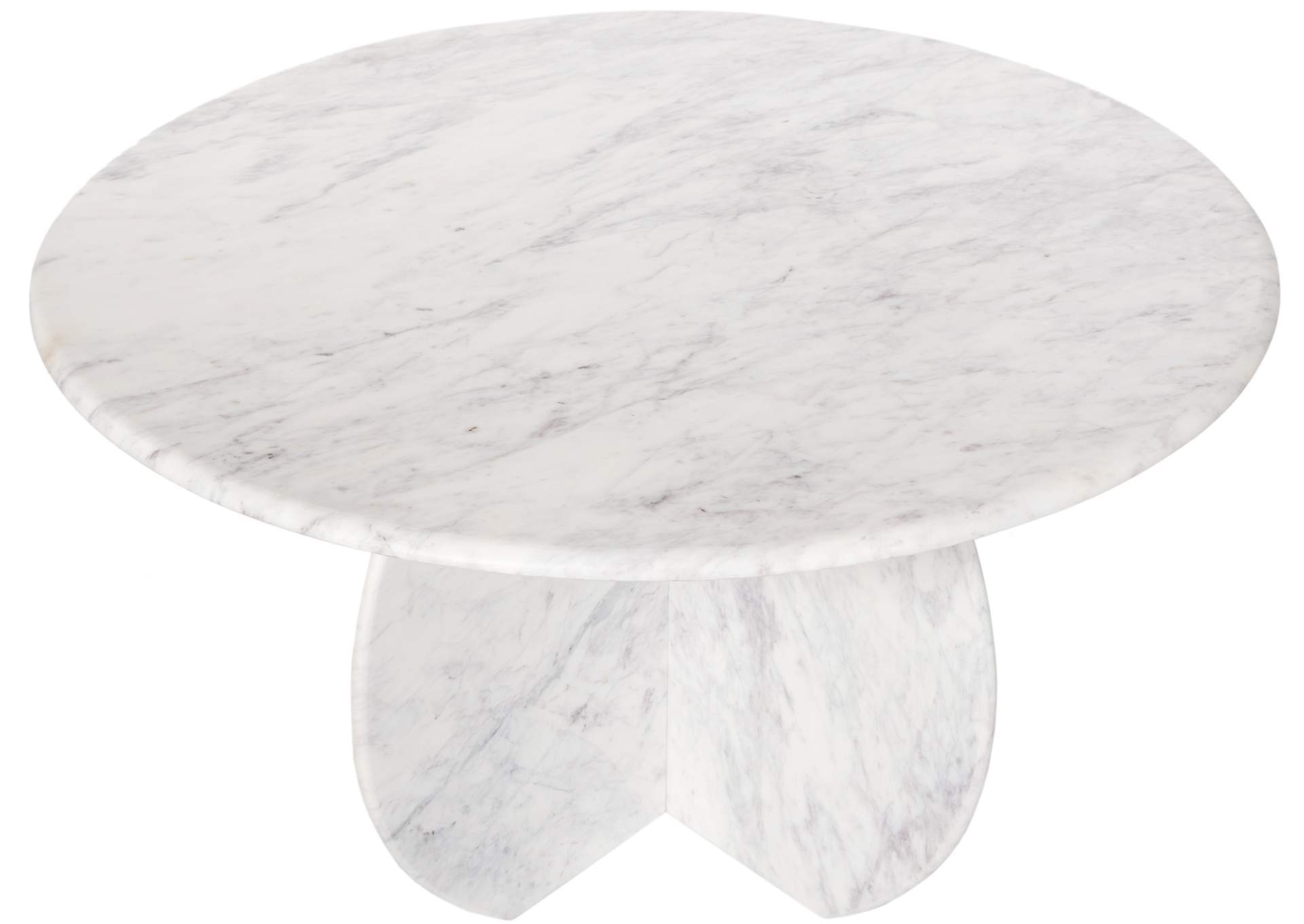 Formentera White Dining Table,Meridian Furniture