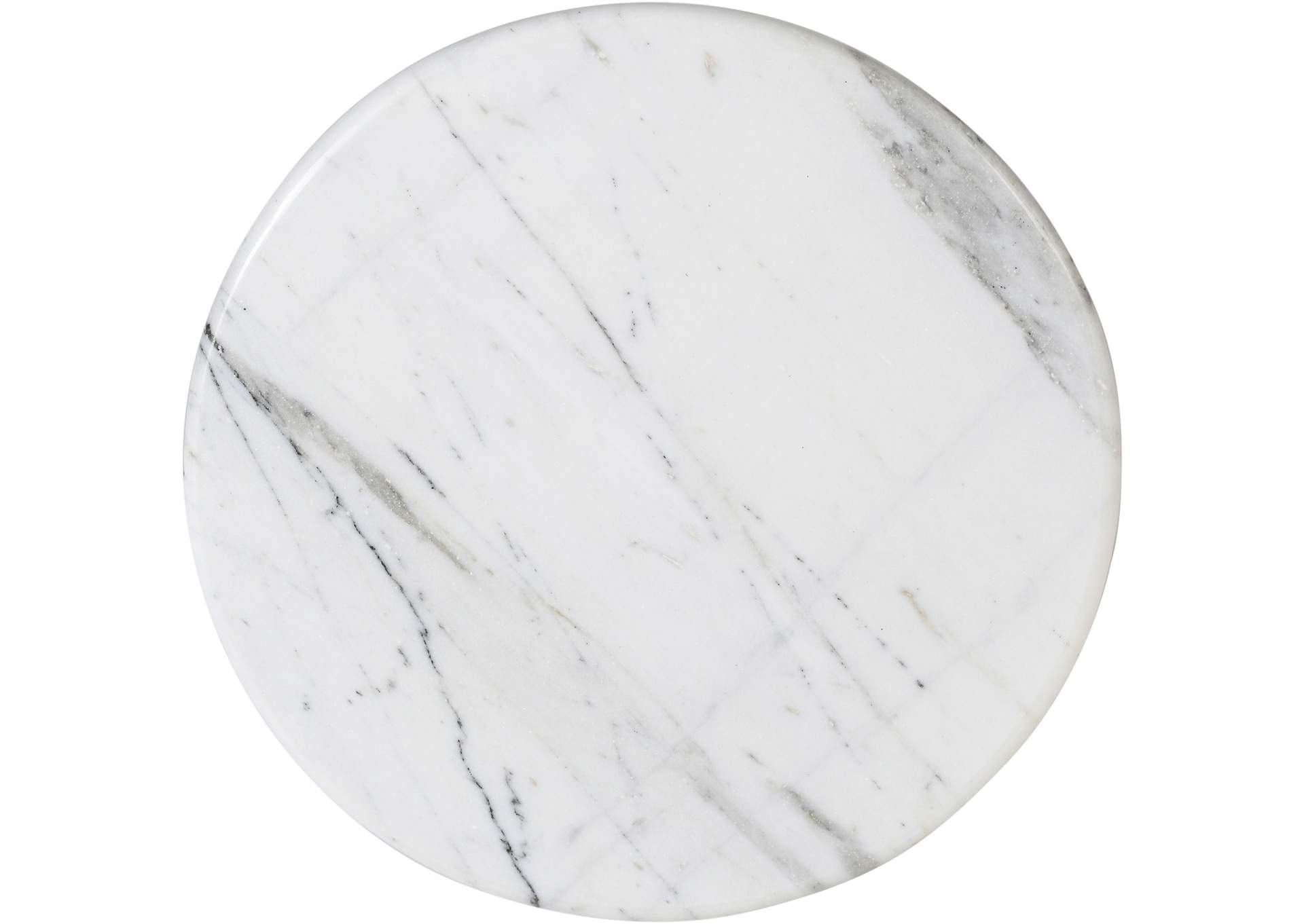 Formentera White End Table,Meridian Furniture