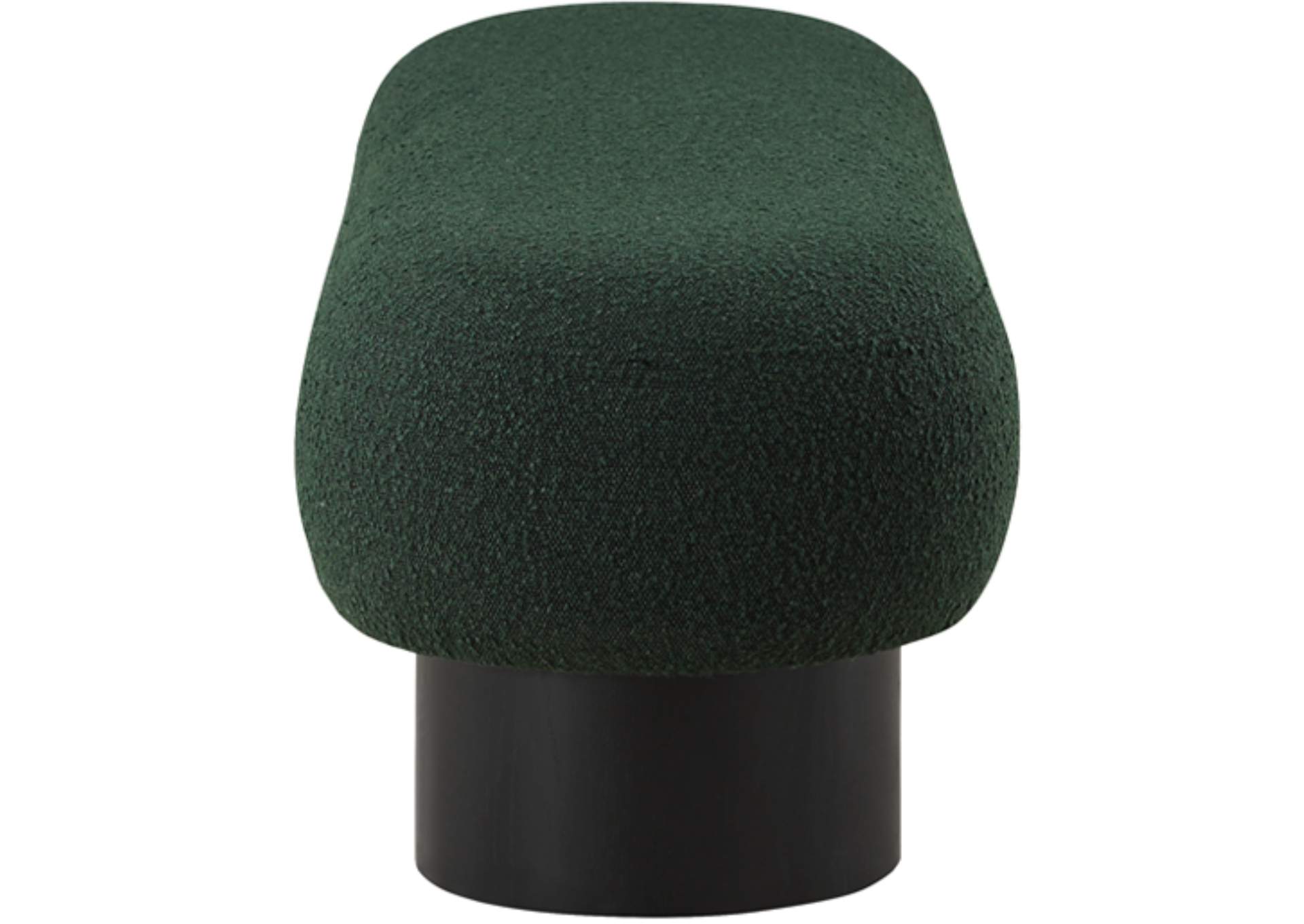 Robertson Green Boucle Fabric Bench,Meridian Furniture