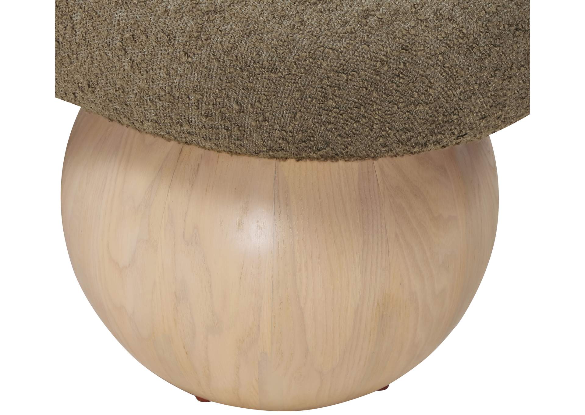 Bowie Olive Bench,Meridian Furniture