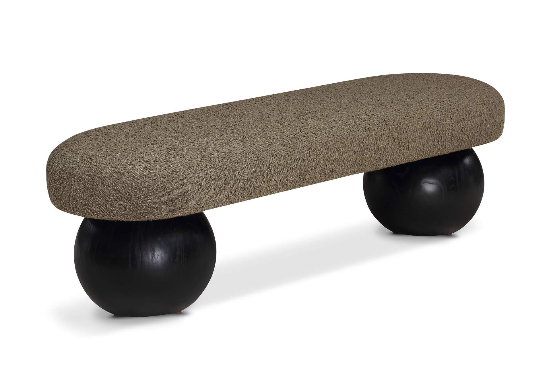 Bowie Olive Bench,Meridian Furniture
