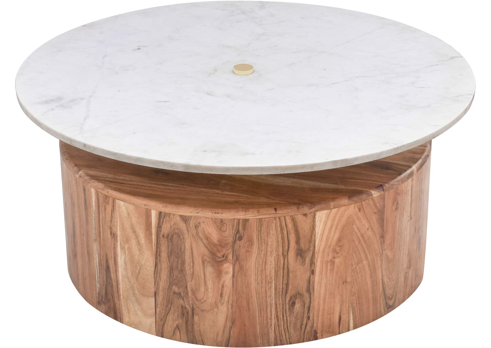 Stonewood Acacia Wood Coffee Table,Meridian Furniture