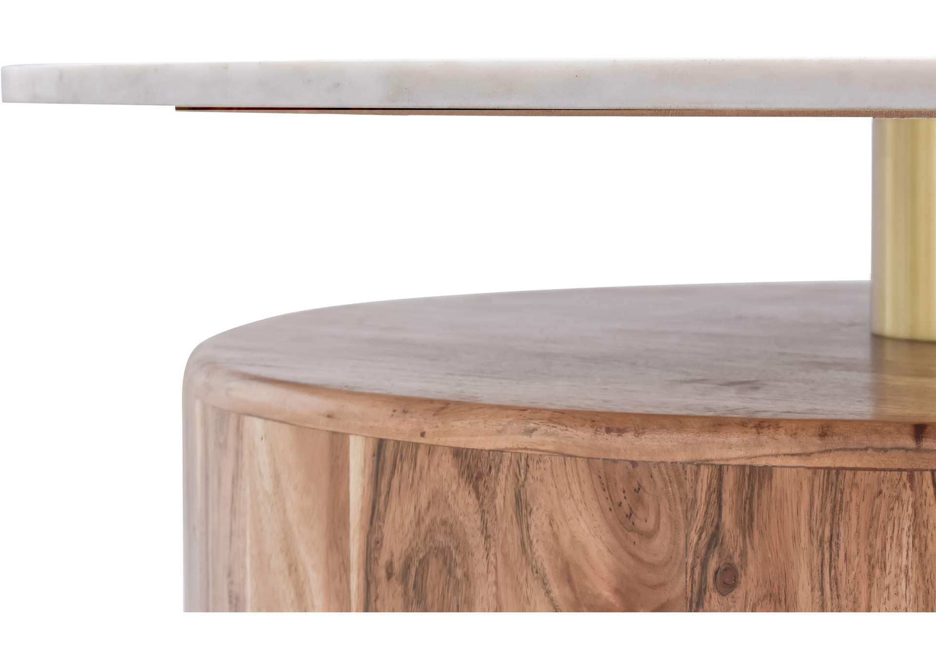 Stonewood Acacia Wood Coffee Table,Meridian Furniture