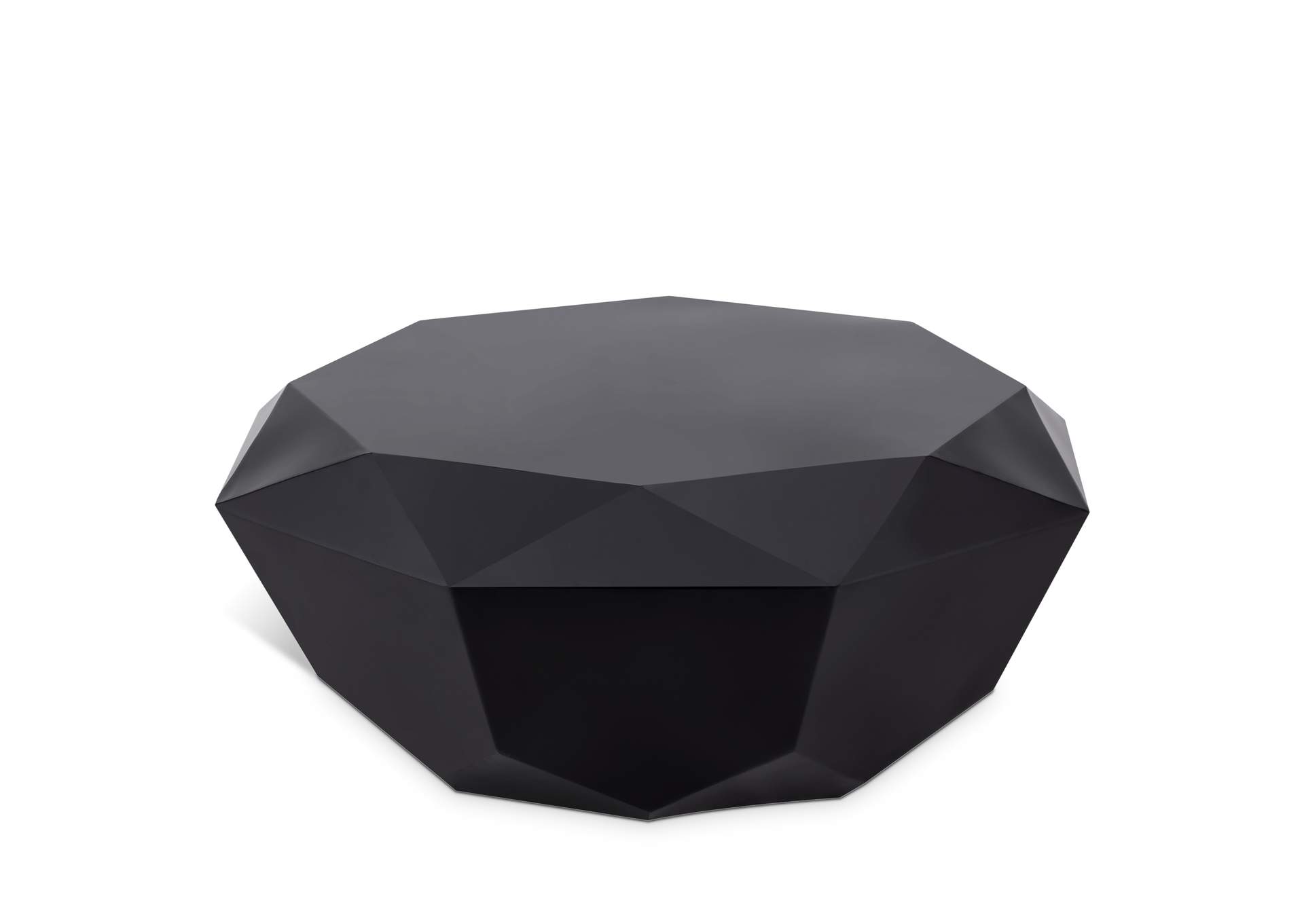 Gemma Matte Black Coffee Table,Meridian Furniture