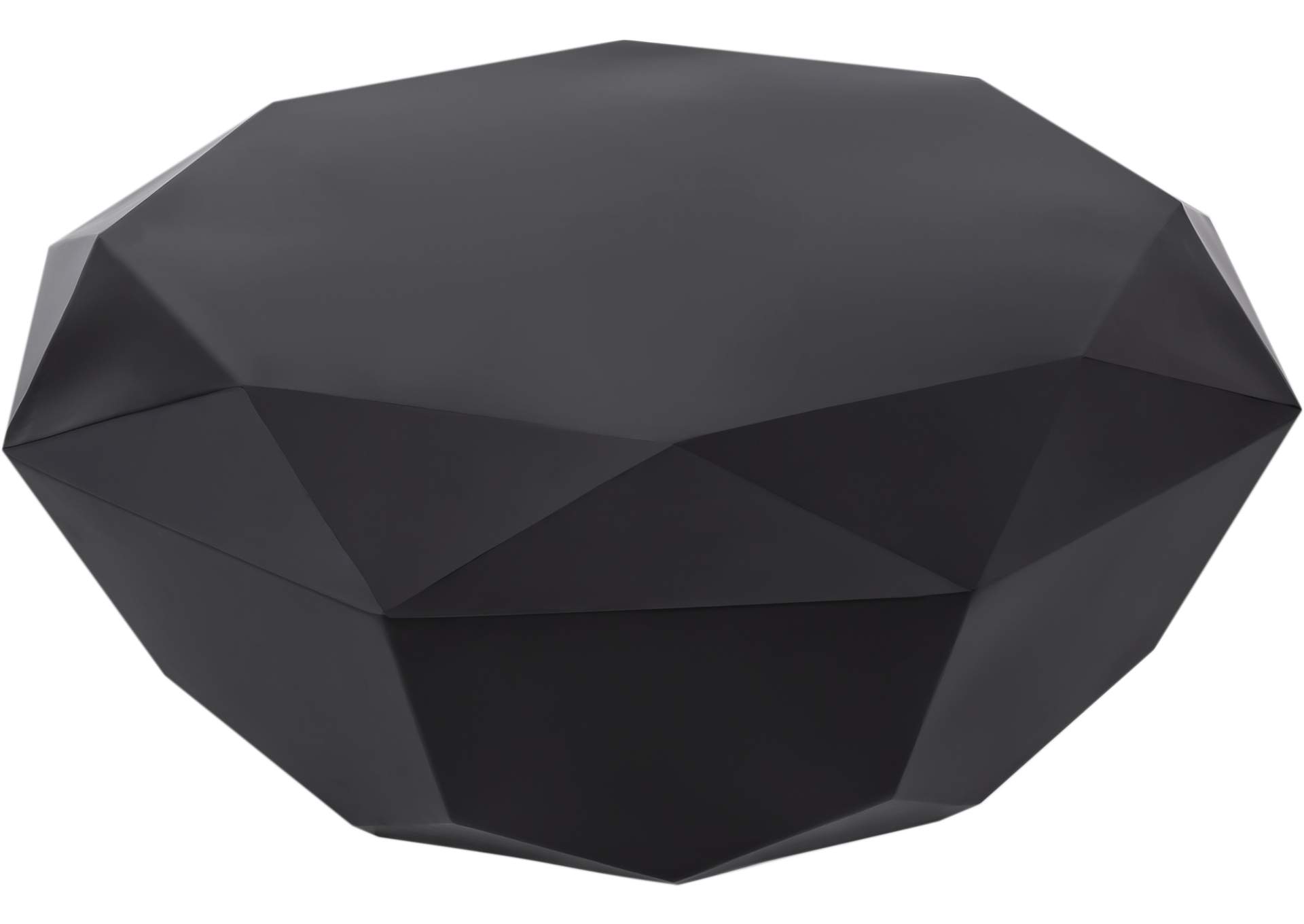 Gemma Matte Black Coffee Table,Meridian Furniture