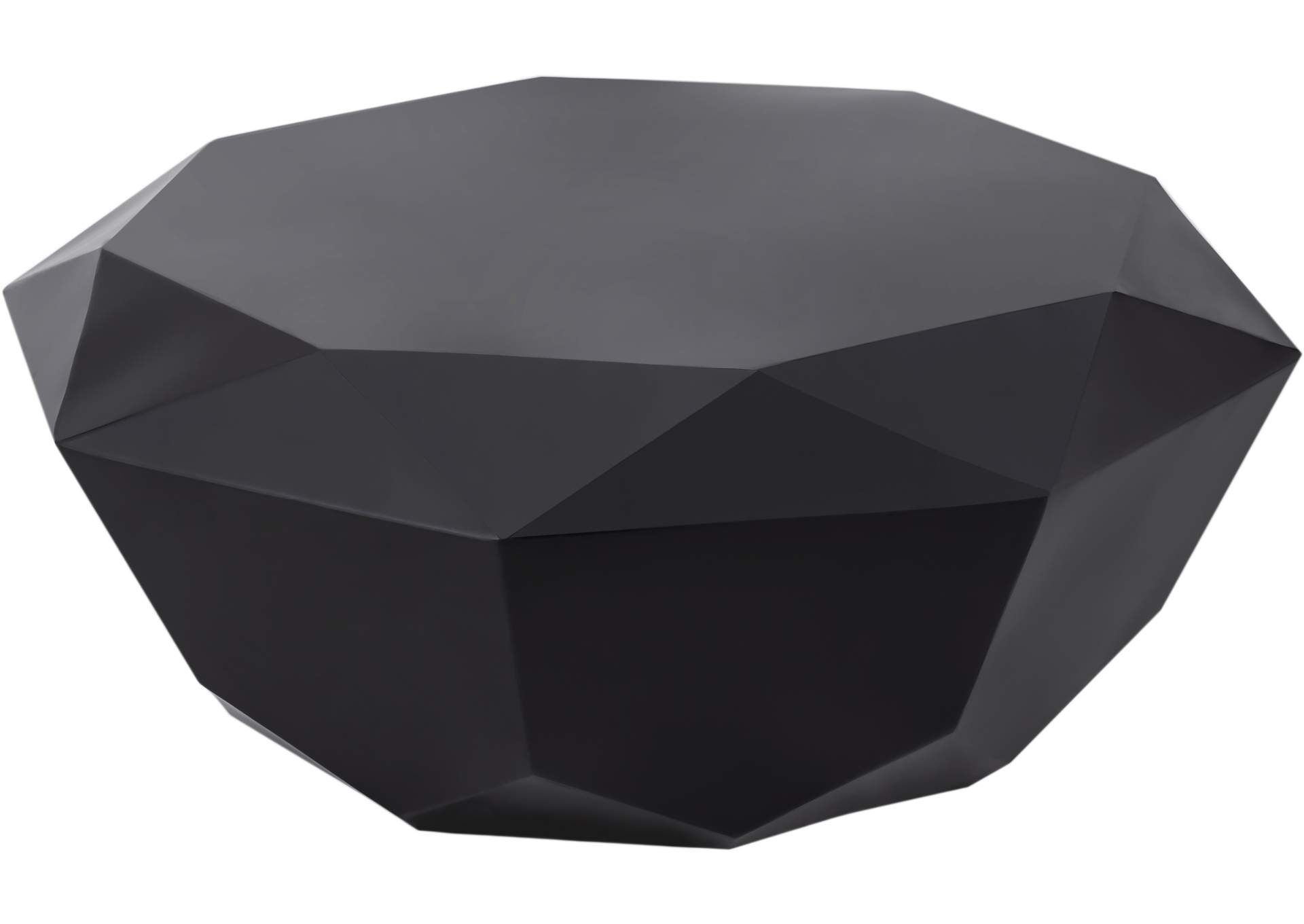 Gemma Matte Black Coffee Table,Meridian Furniture