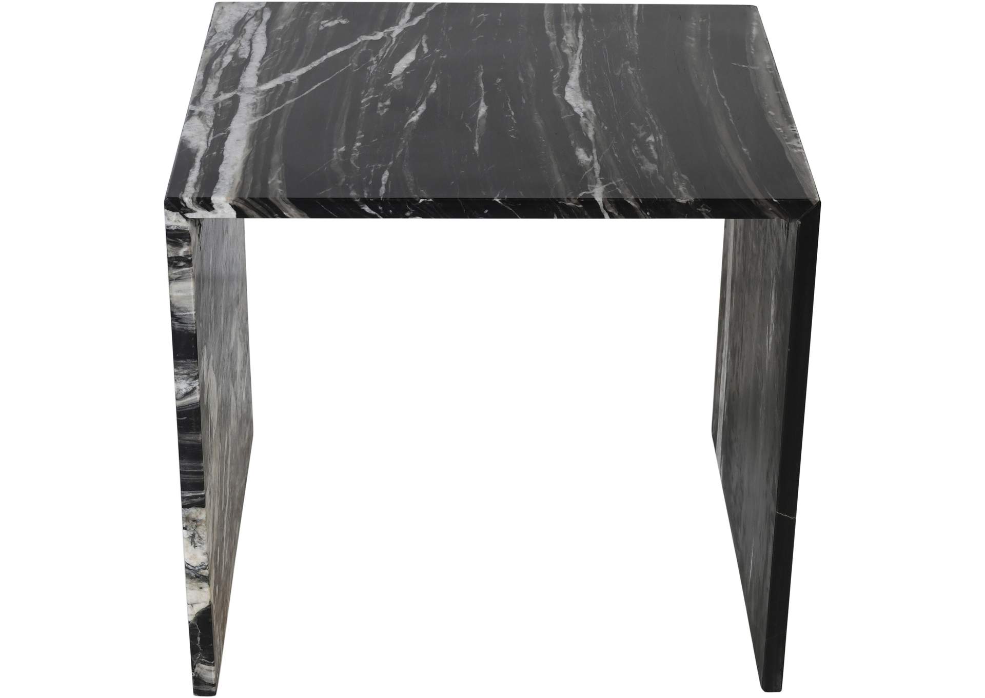 Canova Black End Table,Meridian Furniture
