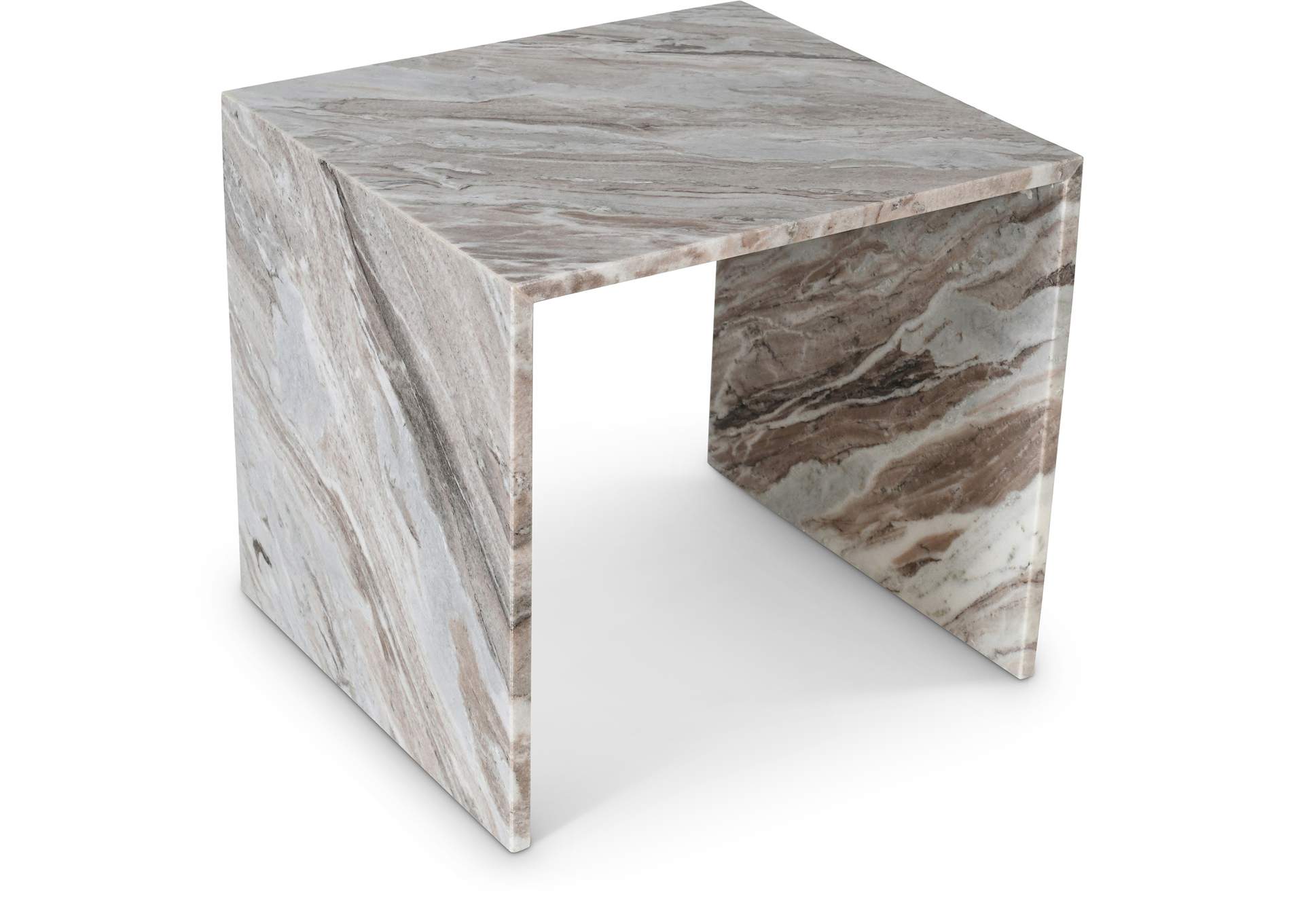 Canova Brown End Table,Meridian Furniture