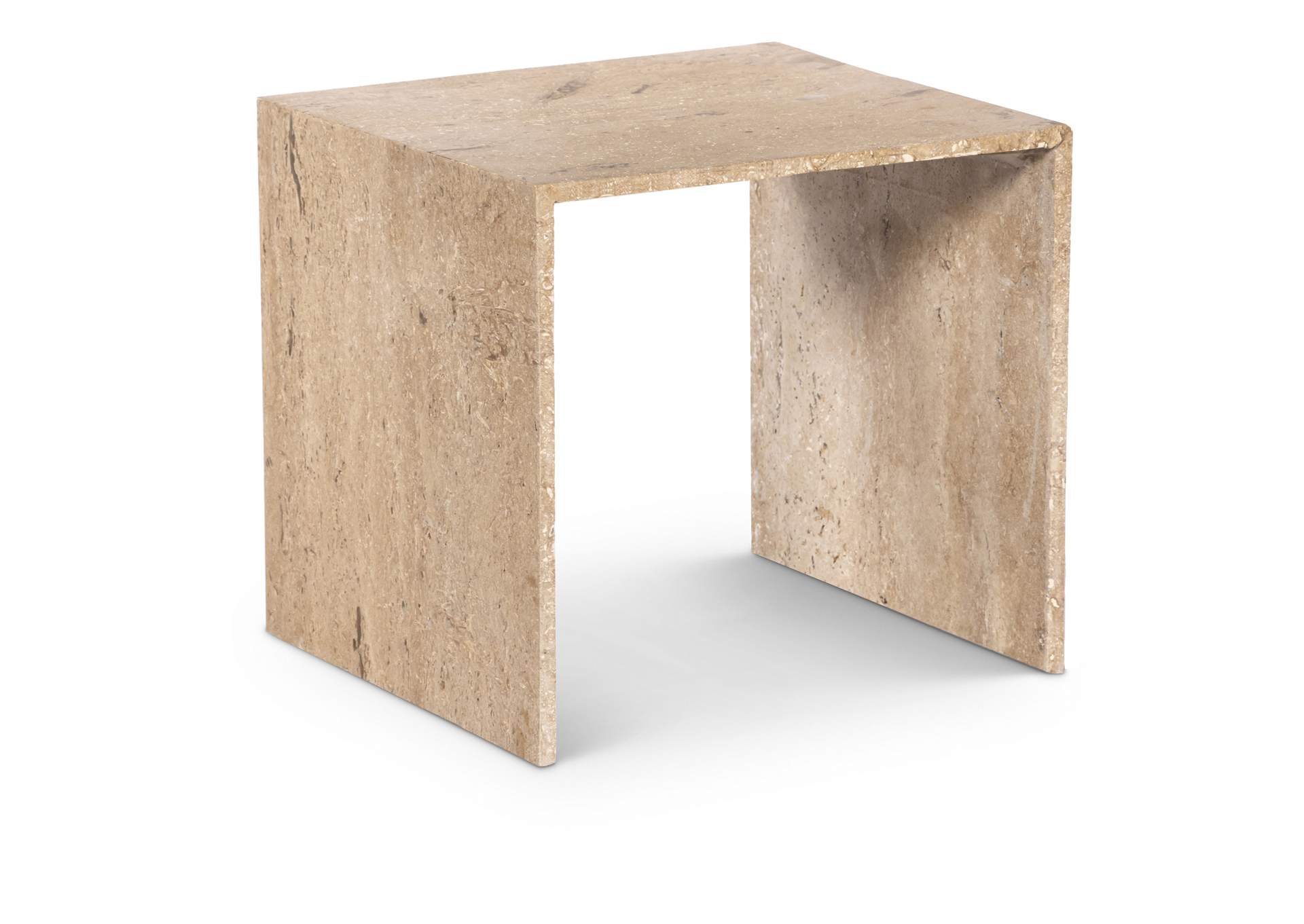 Canova Beige End Table,Meridian Furniture