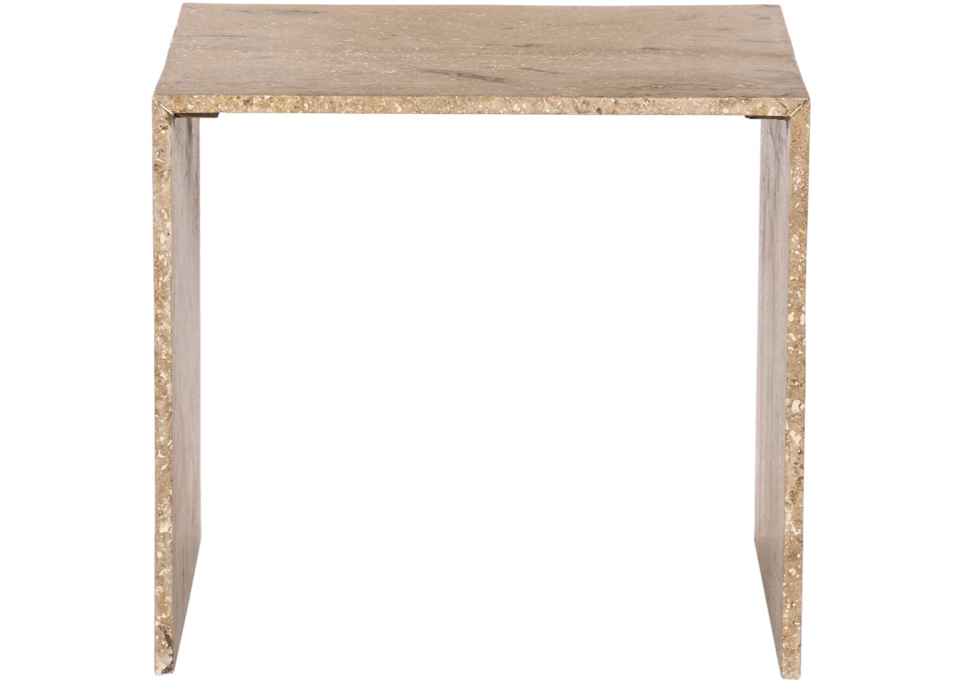 Canova Beige End Table,Meridian Furniture