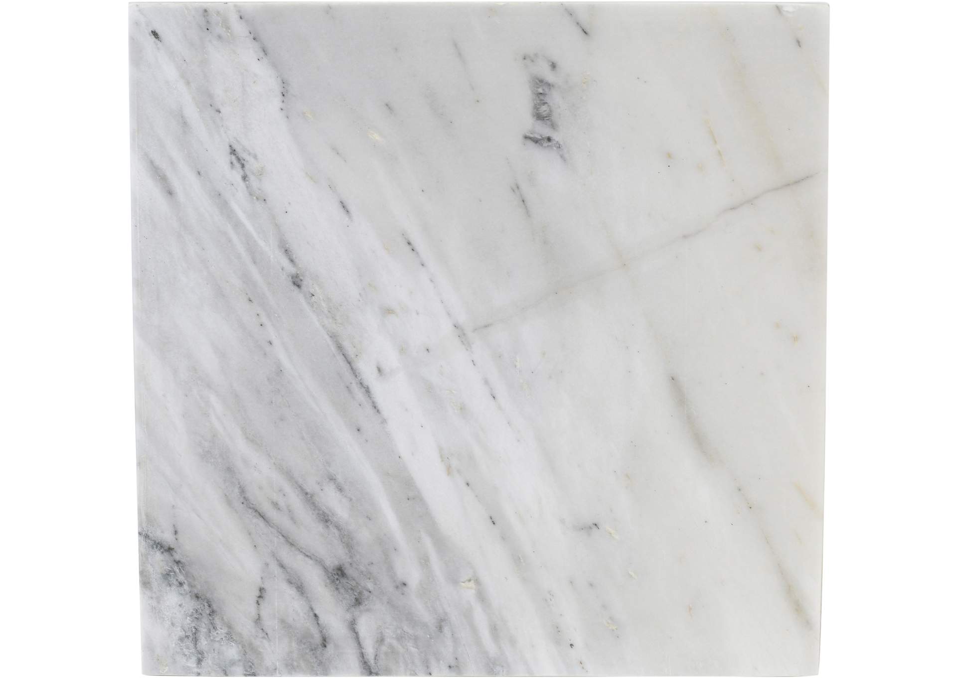 Canova White End Table,Meridian Furniture